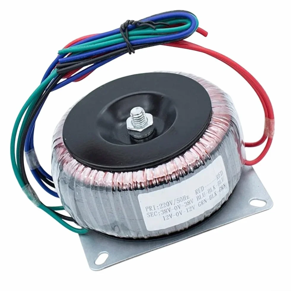 Transformador toroidal de 200 W de alto rendimiento con construcción robusta para una entrega de energía fiable (220 V)