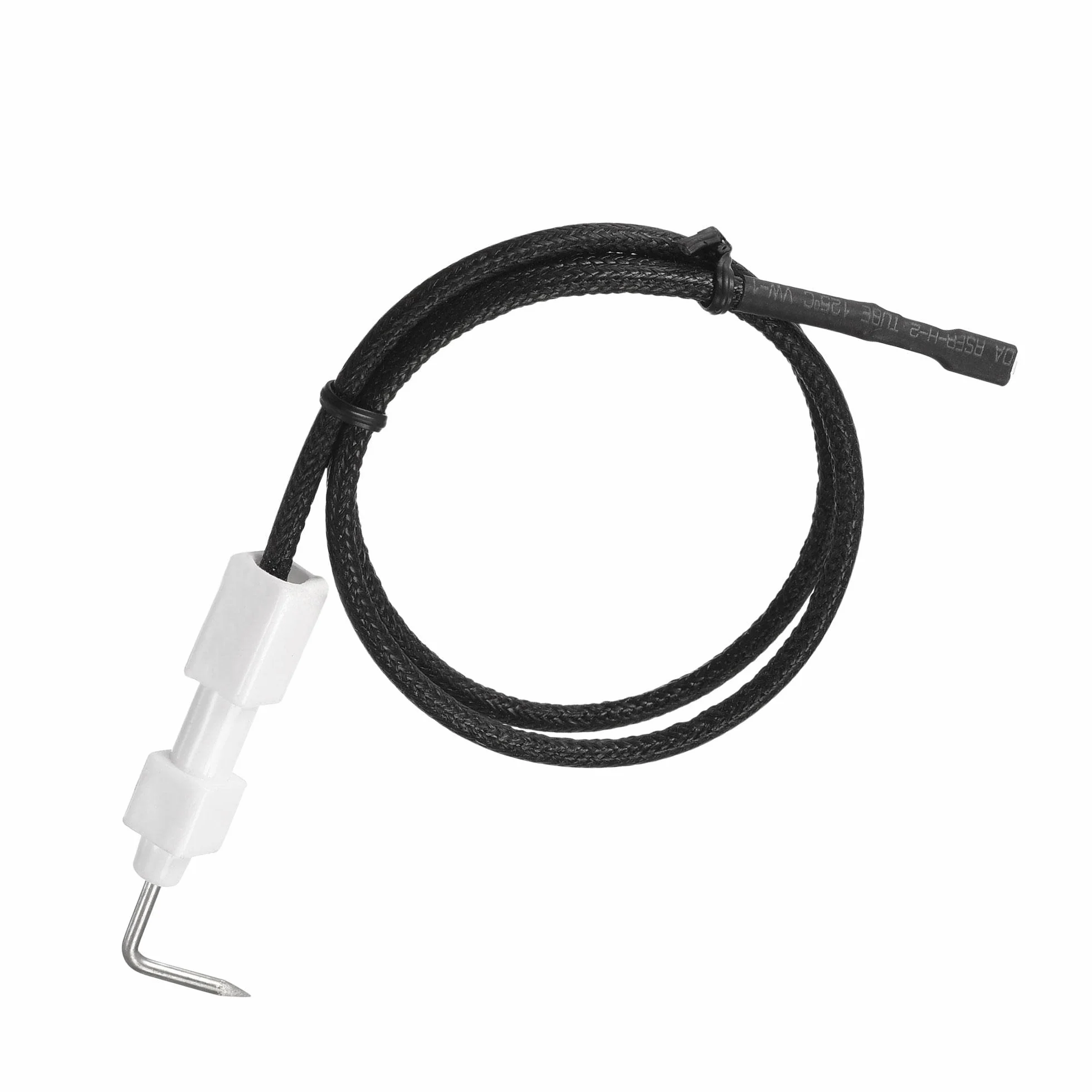 sourcing map Encendedor Alambre Cerámica Electrodo Ensamblaje 400mm Longitud Gas Parrilla Encendedor Alambre Encendido Electrodo Reemplazo