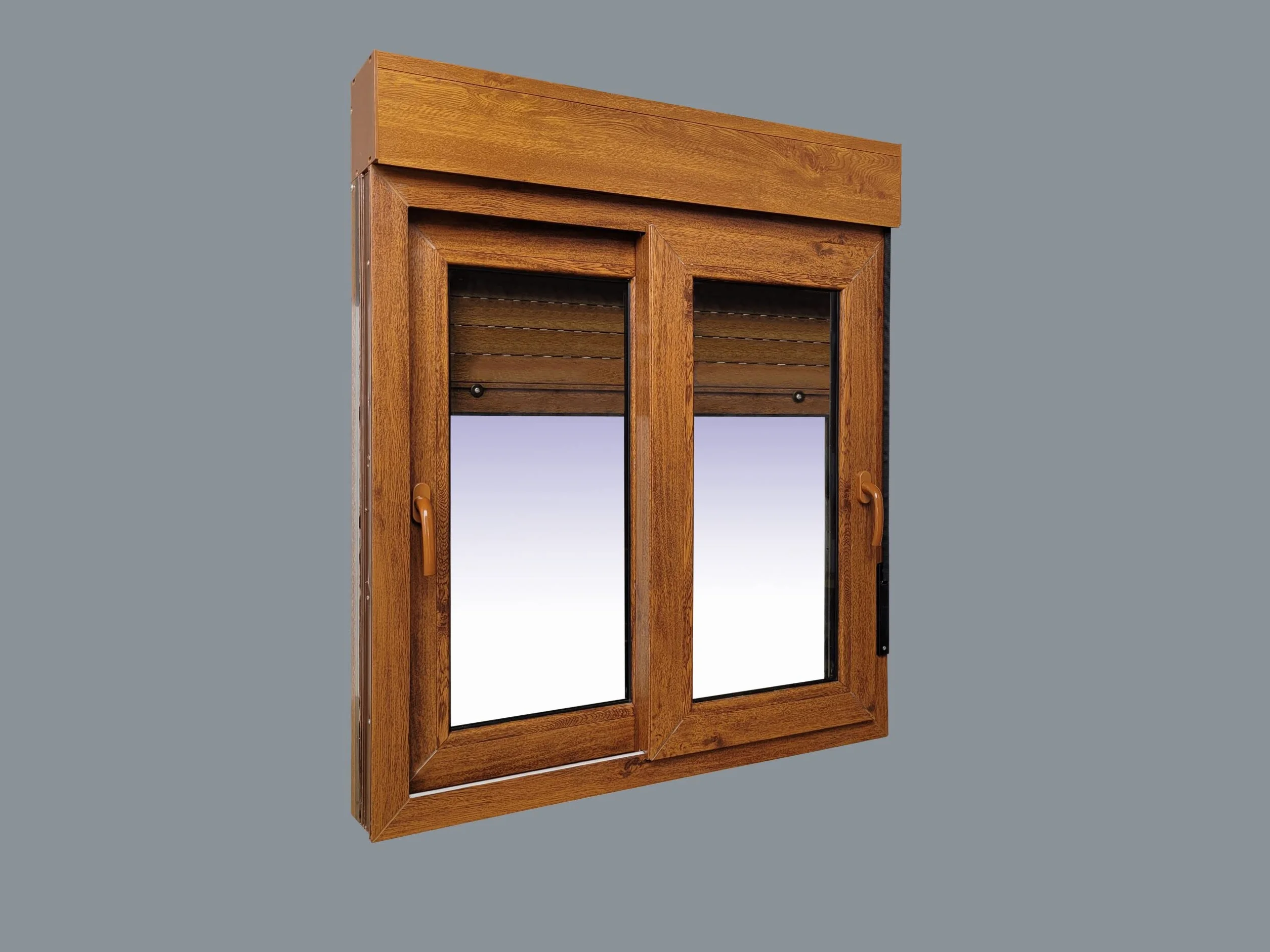 Ventanastock Ventana PVC Corredera Con Persiana (PVC) 1000x1155 2 hojas