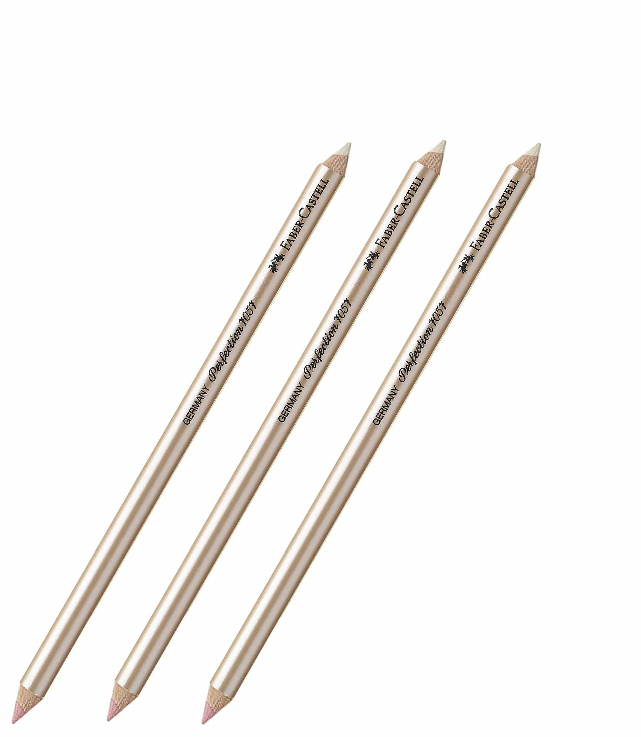 Faber-Castell Perfection Lápiz de borrar 3 x 7057 doble punta