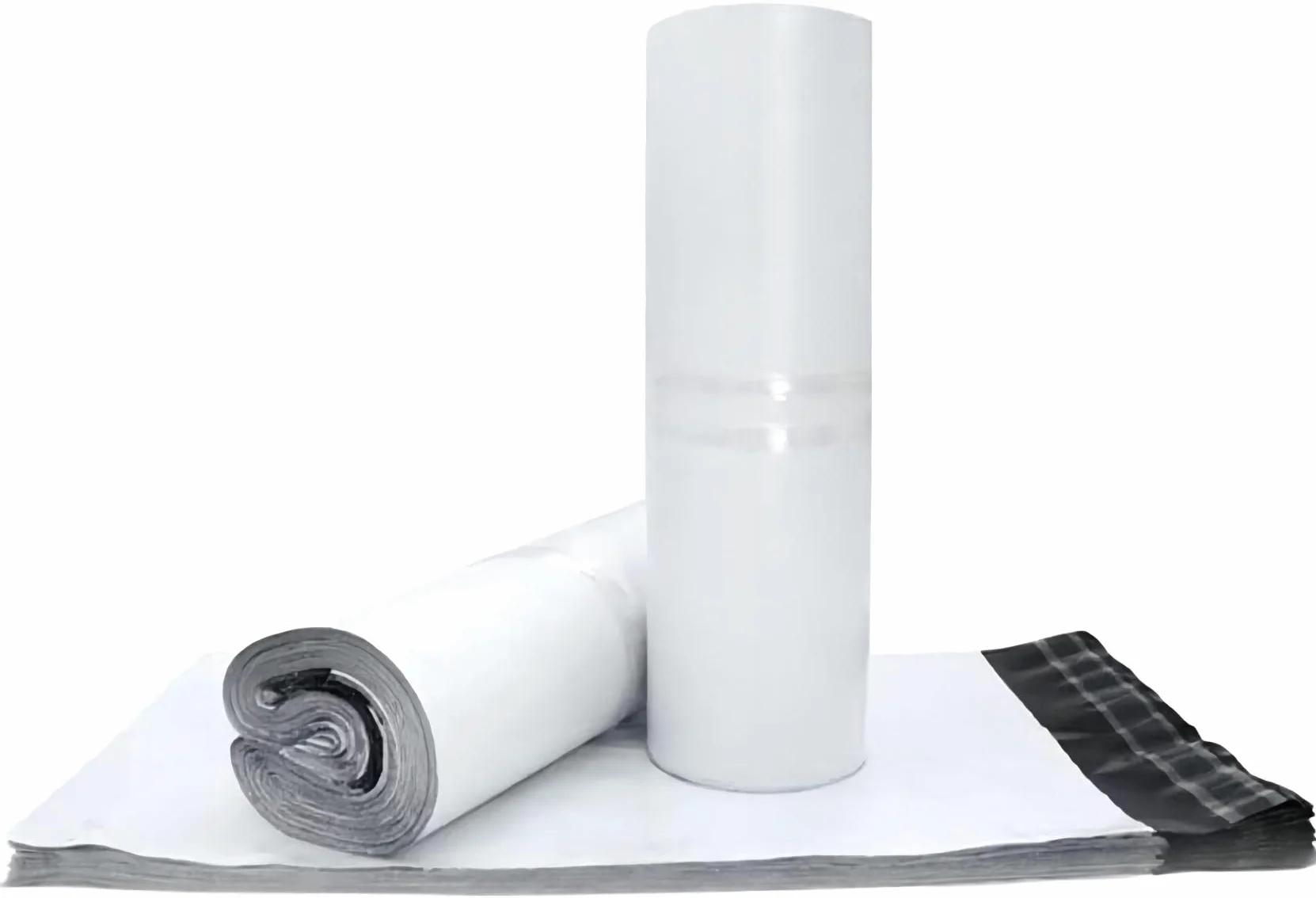 100 Unidades Bolsas Correo Postal Express PE Sobres Impermeables Resistentes Humedad 35x45cm Blanco