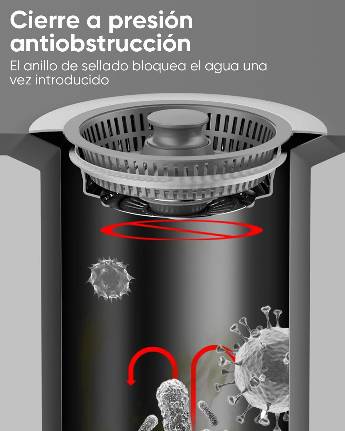 Tapon Fregadero Cocina y colador Fregadero combinación, 3 en 1 de Acero Inoxidable Accesorios Cocina para desagües, Protectores Ideales para Tapones Fregadero Cocina