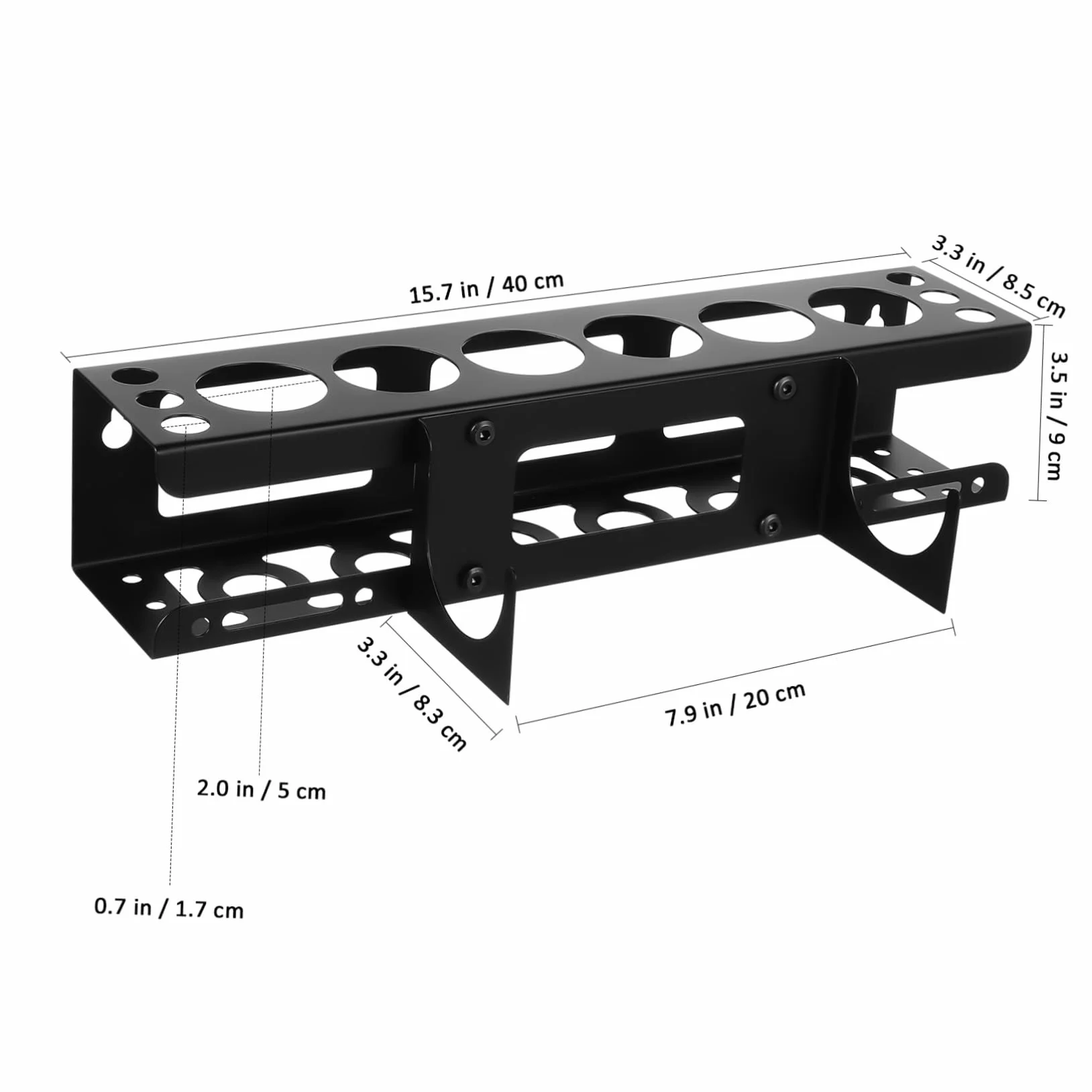 DOITOOL Organizador De Herramientas De Pared Resistente Con Soporte Ajustable Para Tubos De Sellador Estante De Almacenamiento Para Garaje Taller Y Furgoneta Optimiza Espacio Y Facilita Acceso