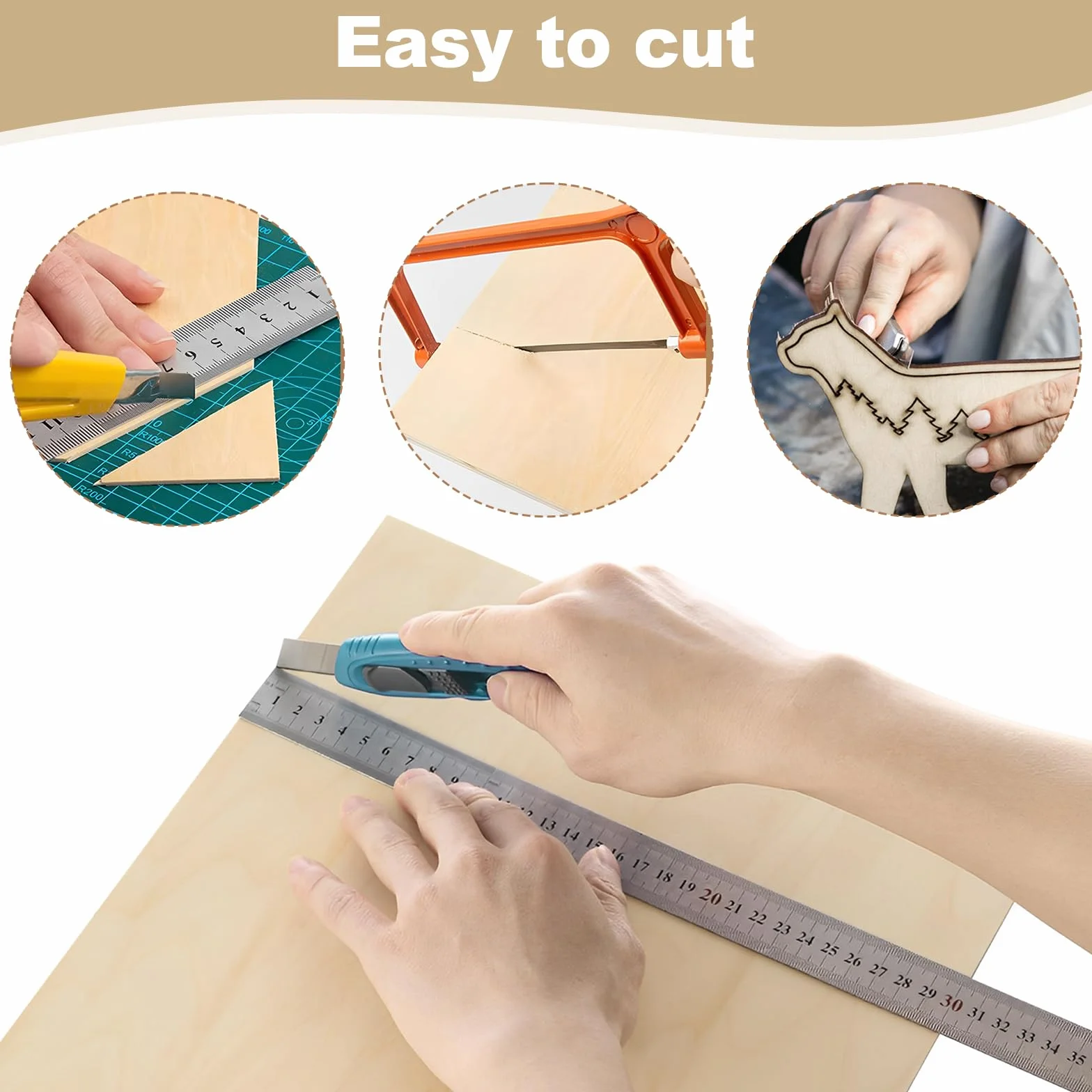 10 placas de madera contrachapada A3 de 2 mm, madera de tilo de 30 x 42 cm, placas de madera para manualidades, madera contrachapada para modelismo, pirograbado, trabajos de madera DIY (A3-420 x 300 x
