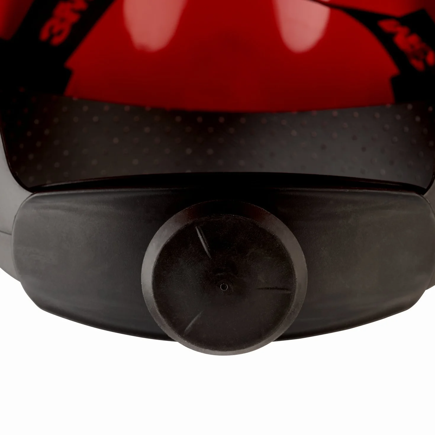 3M G3000NUV-RD - Casco G3000 rojo, con arnés de ruleta y banda sudor plástico