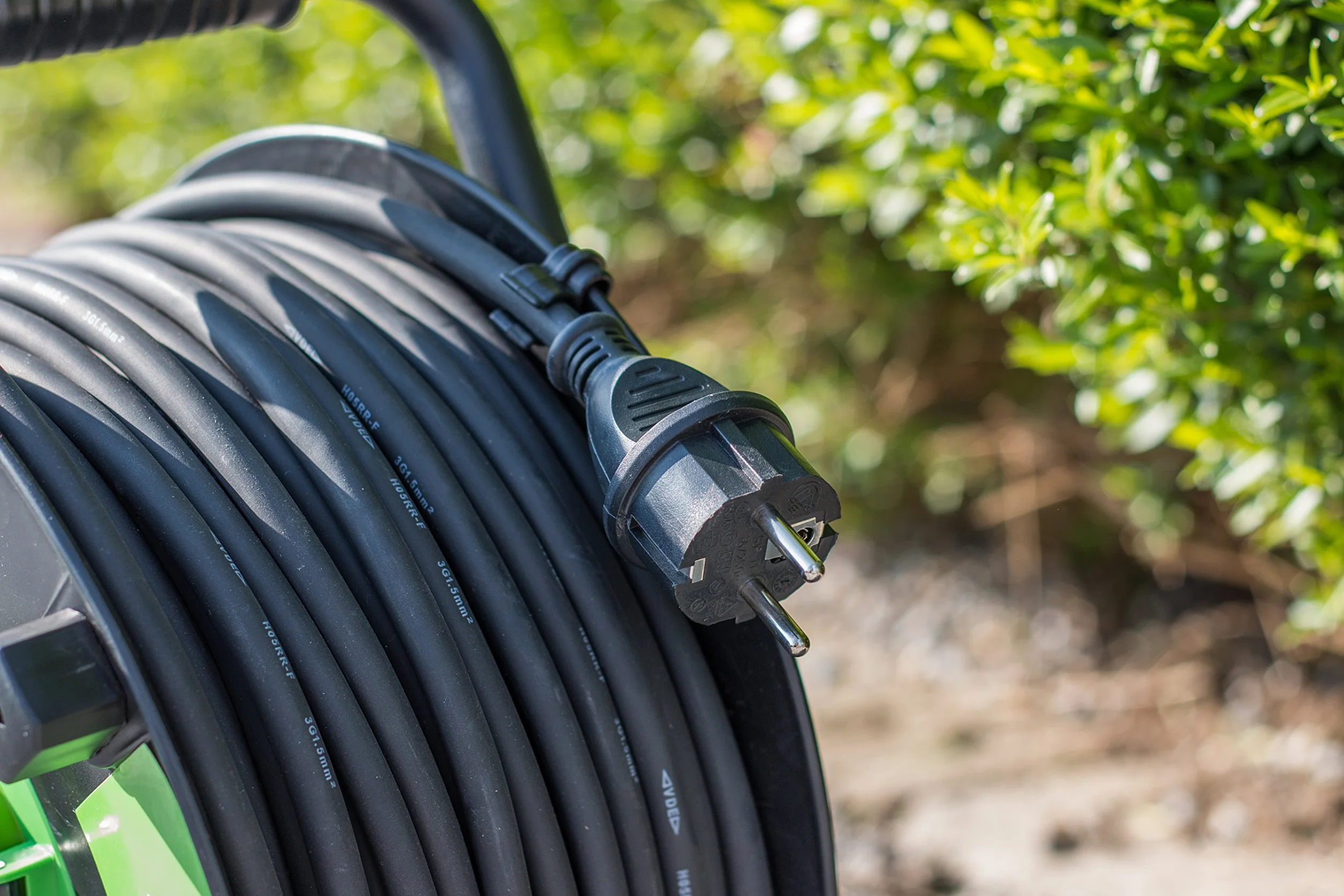 Meister Cable Carga, H05RR-F F3G1,5, IP44, 25 m, 7435860