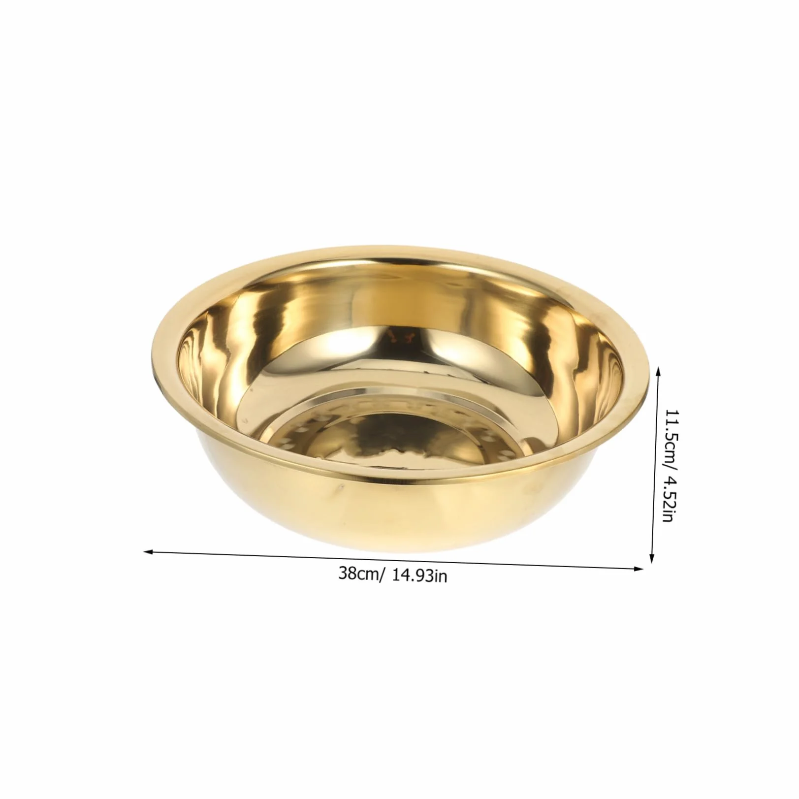 Lavabo Multifunción de Acero Inoxidable Tamaño Mediano Acabado Pulido Resistente Deformación para Lavar Verduras Remojar Pies Cocina y Baño