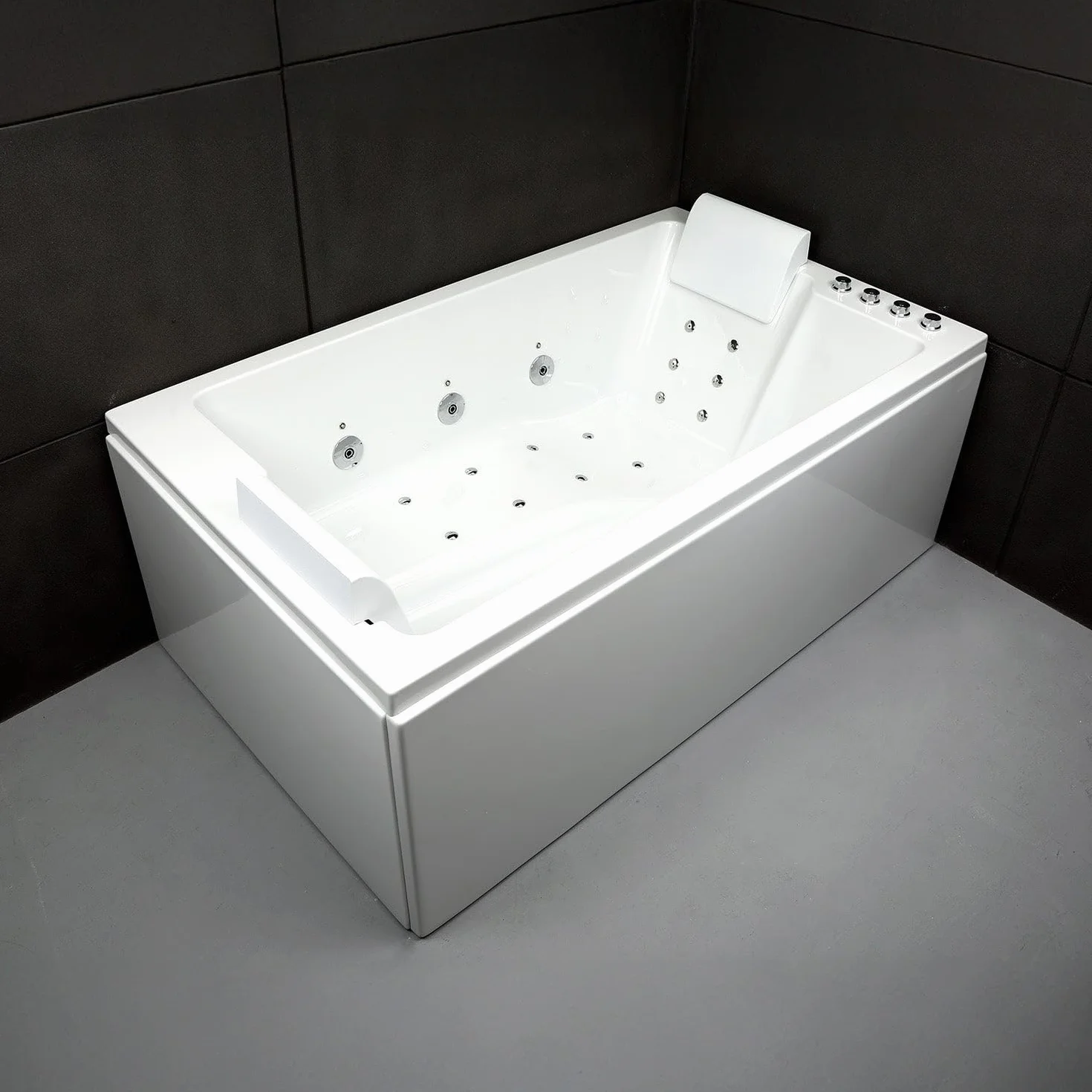 CETANA Duo Wave - Bañera de hidromasaje Doble L. 170 x l. 100 cm, by SPALINA