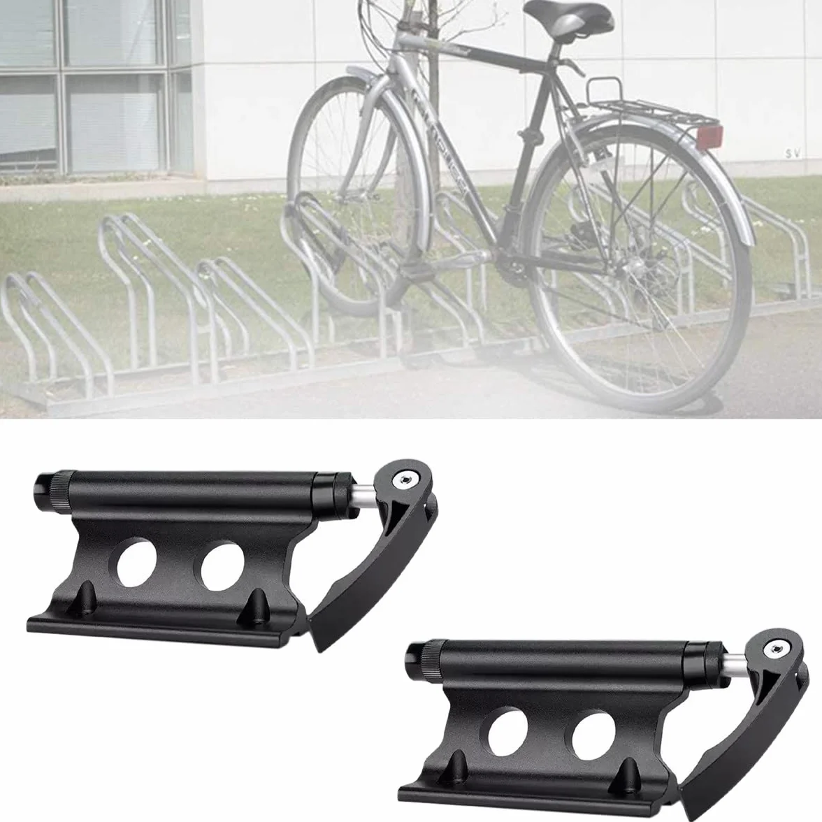 Soporte de Horquilla para Bicicleta, Soporte para Rueda Delantera de Bicicleta, Horquilla Frontal, Estable, Resistente al Agua