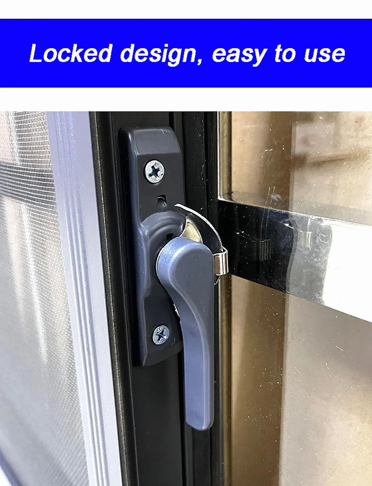 Genérico Ventana corrediza Horizontal de Aluminio for sótano, Grande, de 30, 40, 50, 60, 80 y 100 cm, con Vidrio y mosquitera, for baños, garajes y buhardillas.(30x30cm/12x12in)