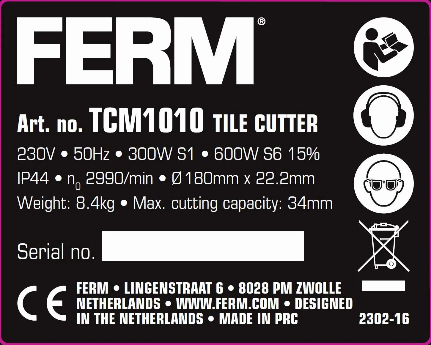 Tile Cutter 600W