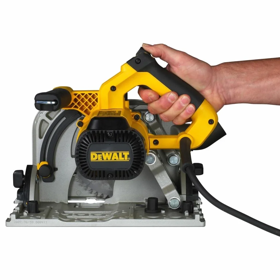 DEWALT DWS520KTR-QS - Sierra de Incisión con cable, 1300W, Ø165mm y 86mm prof.