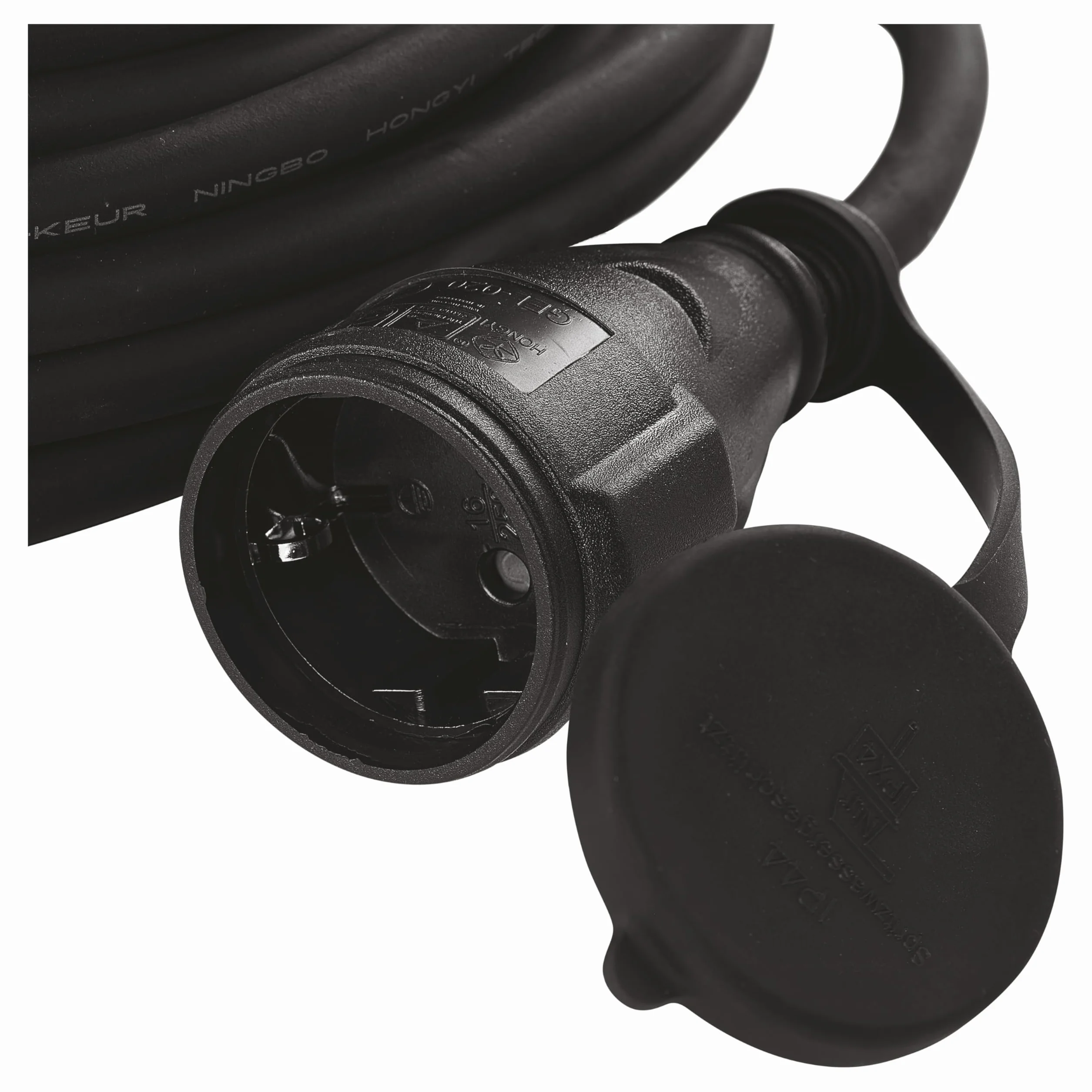 Emos E-008 P1820 Cable alargador Schuko H07RN-F3G 20m IP44 1,5 mm2
