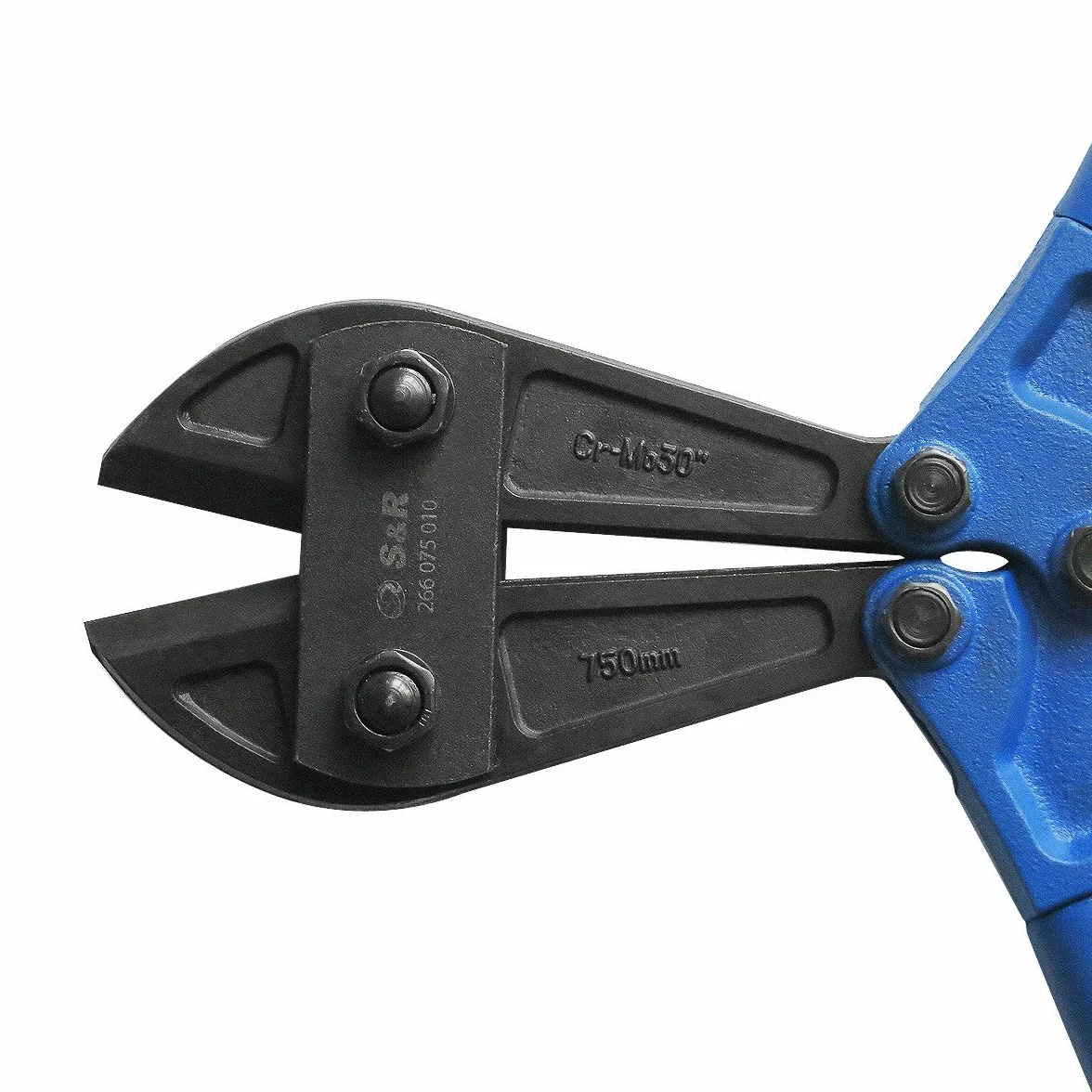 S&R Cizalla corta pernos 750 mm, corte de 12 mm. Cizallas de acero cromo molibdeno Profesionales