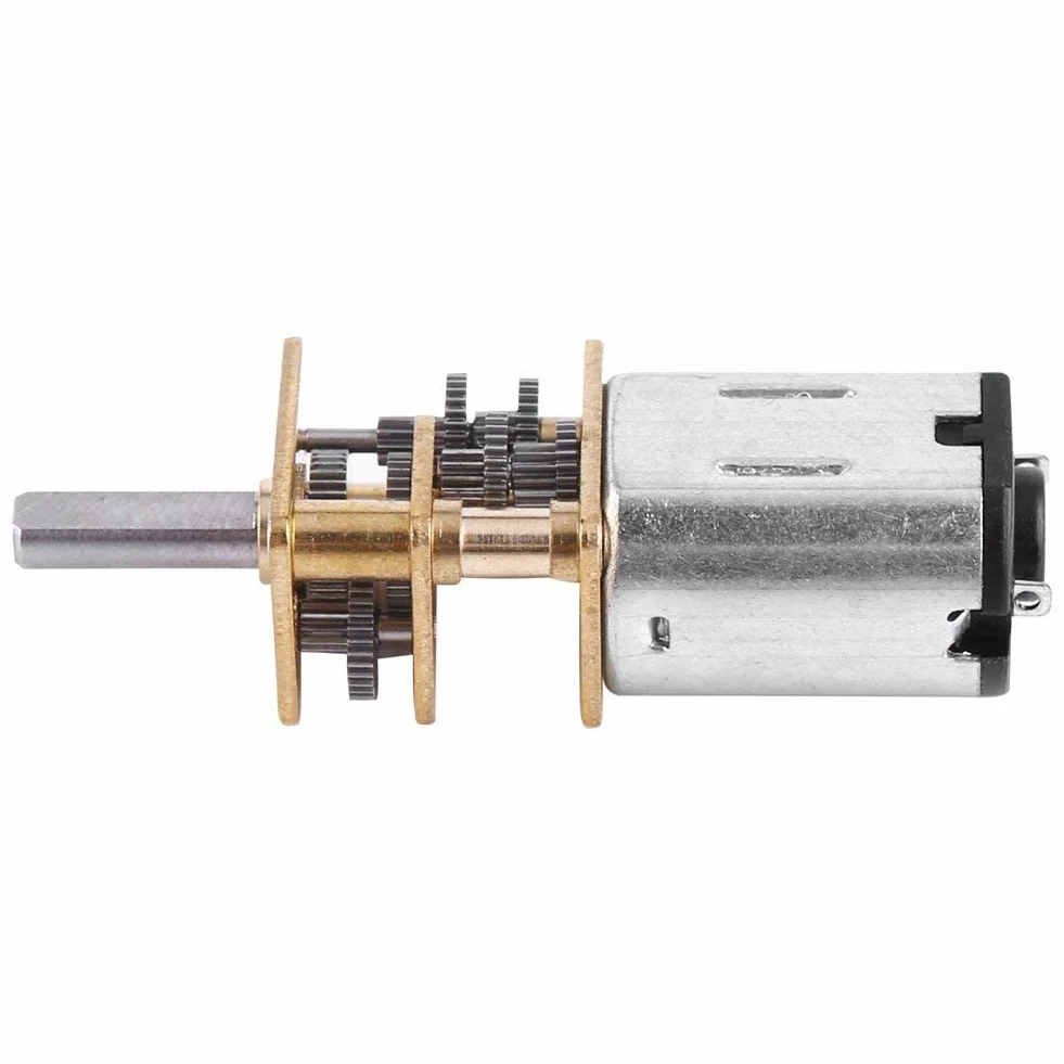 Motor de Engranajes DC 6V 20 RPM 1:1000
