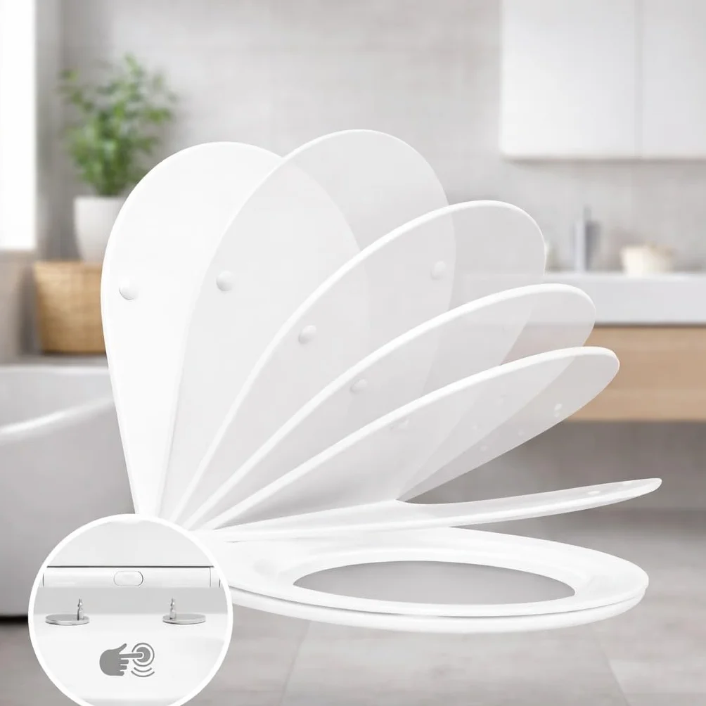 Inodoro Suspendido con Bidé Integrado Agua Fría y Caliente – Rimless, Soft-Close, Cerámica