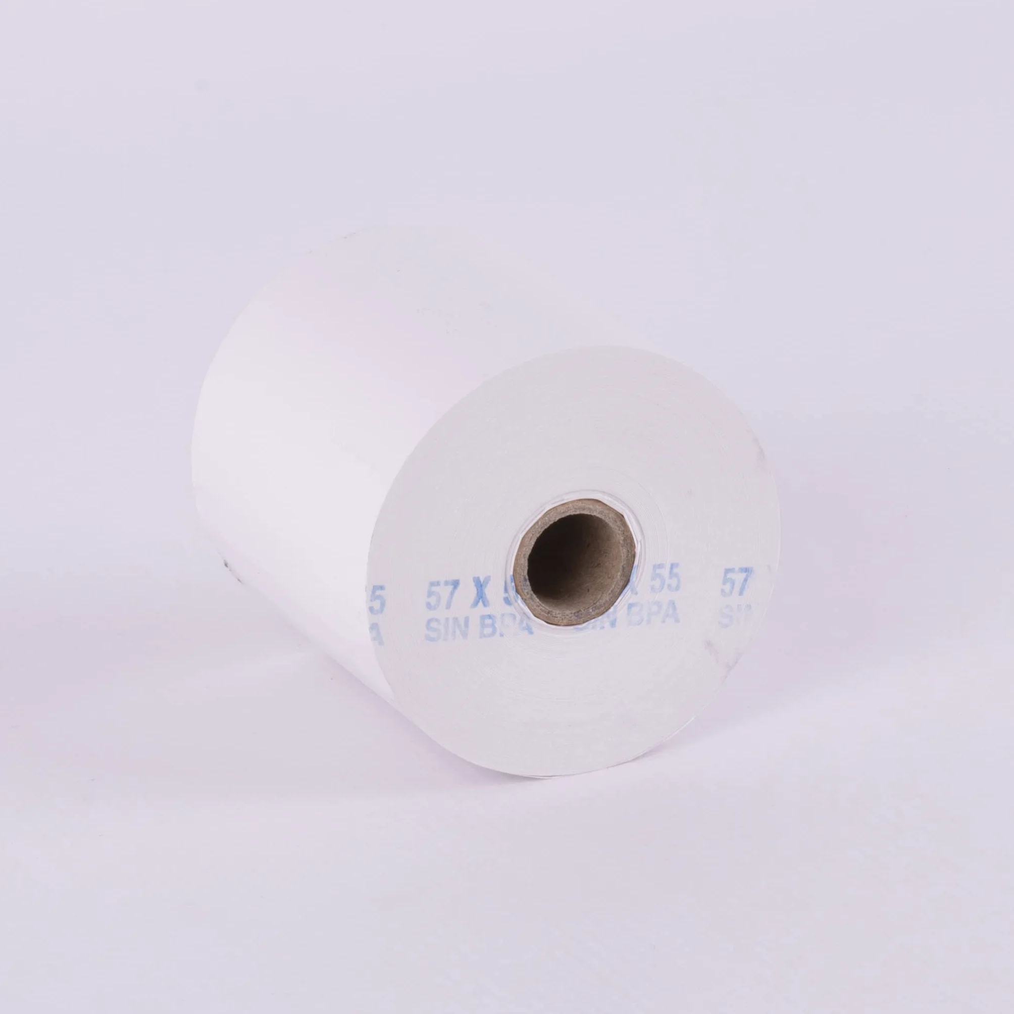 APLI 13324 - Pack de 10 Rollos de Papel Térmico de 57 X 55 X 12 Mm - Papel para Tickets de Datáfonos, Cajas Registradoras y Tpv - Sin Bpa