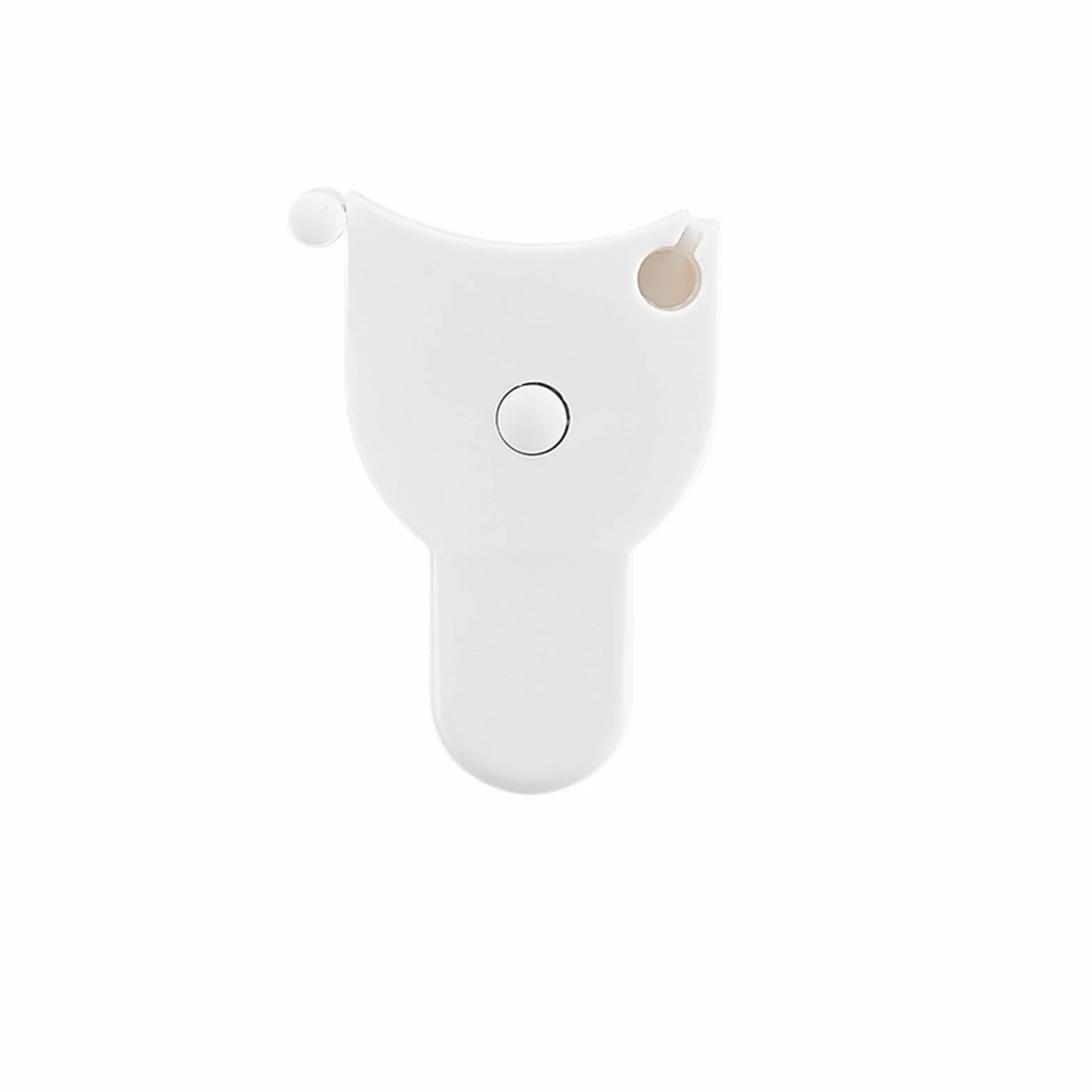 Cinta métrica de brazo telescópico PP | Circunferencia del brazo telescópico multicolor: for carpinteros y bricolaje(White)