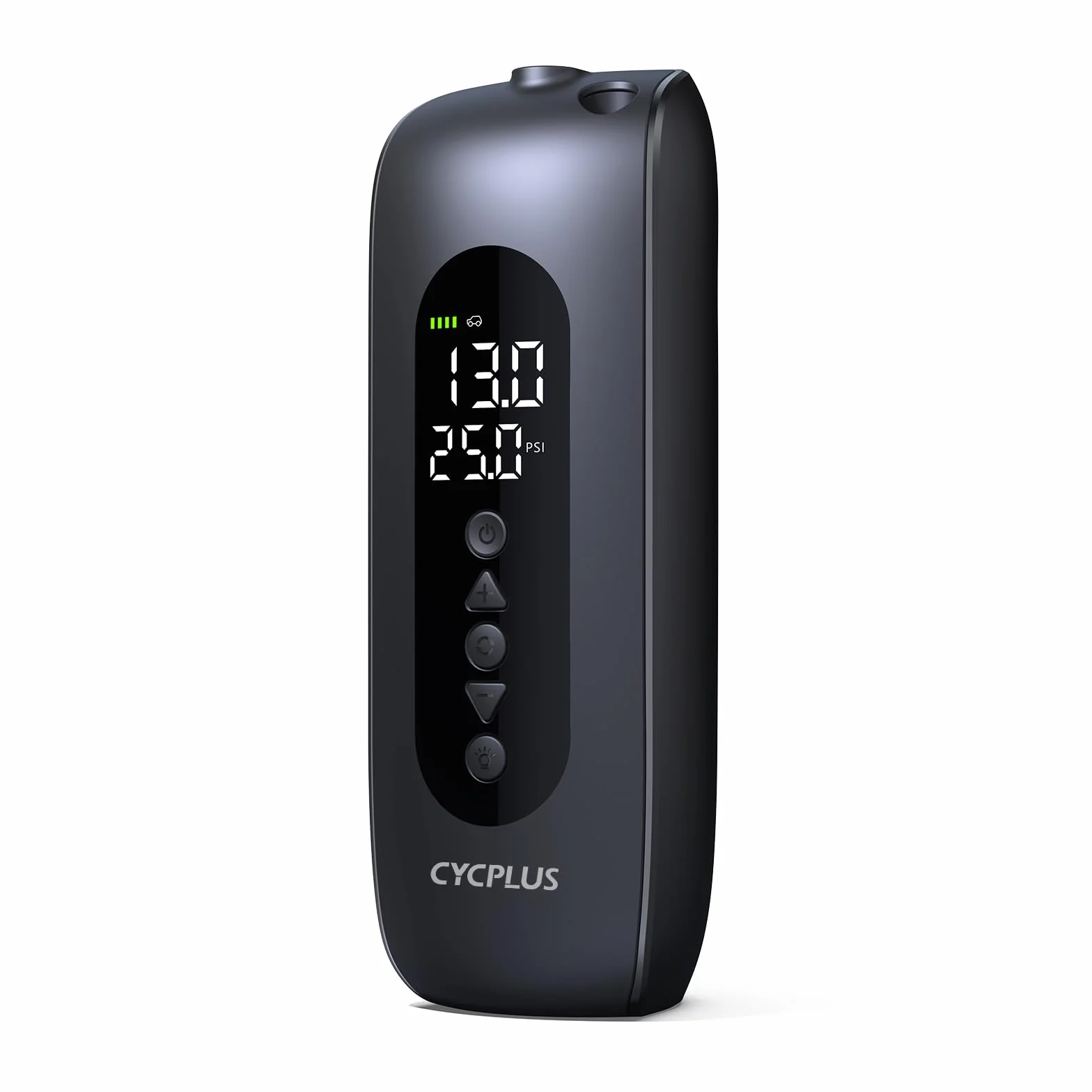 CYCPLUS AL2 Inflador Neumáticos Sin Cable Compresor 150PSI Doble LED | Manómetro preciso, inflado rápido, batería recargable, uso en neumáticos coche, bicicleta, moto y balones, diseño compacto
