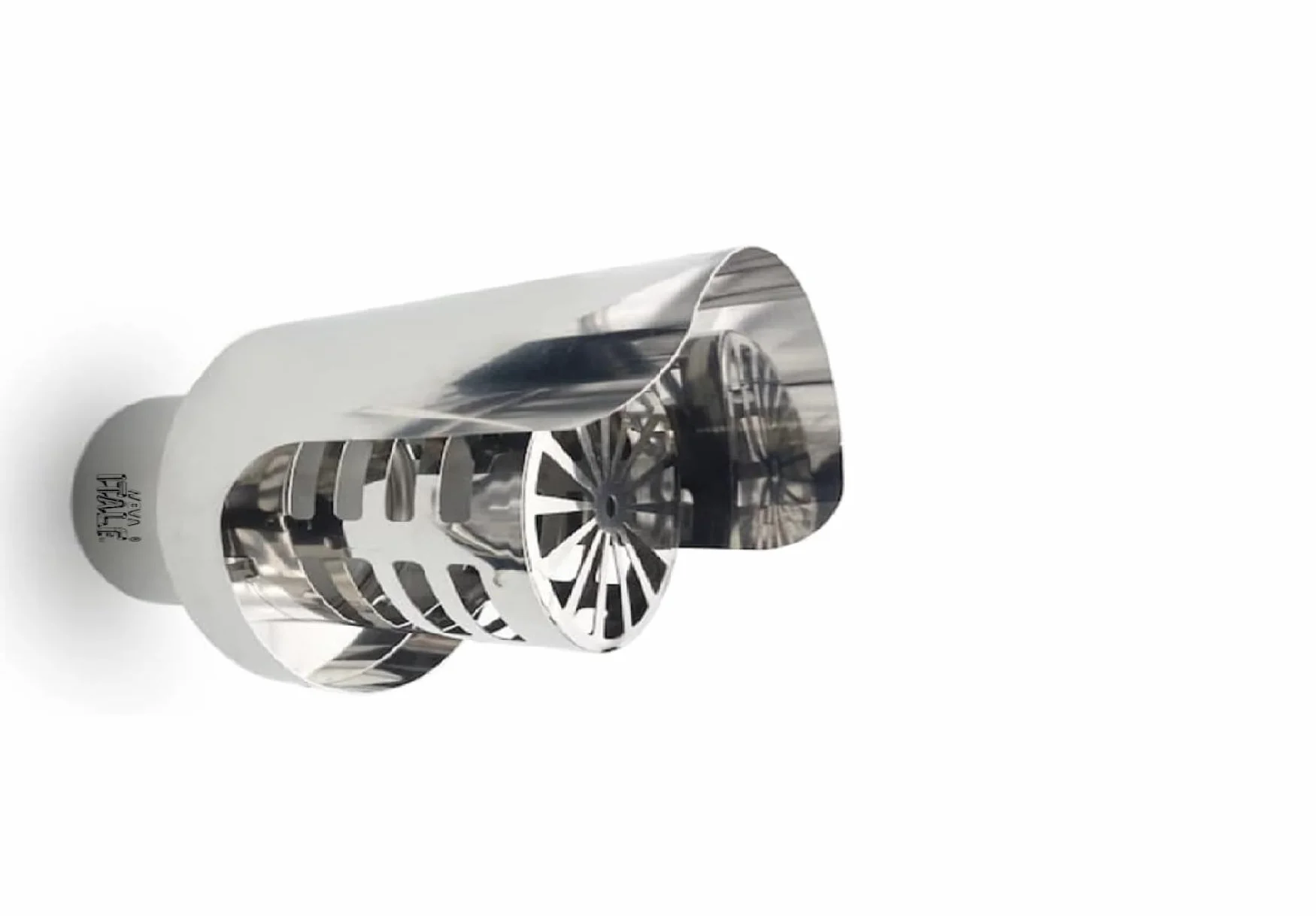 Terminal de fumar gránulos conexión M macho chimenea de acero inoxidable (D 100mm)