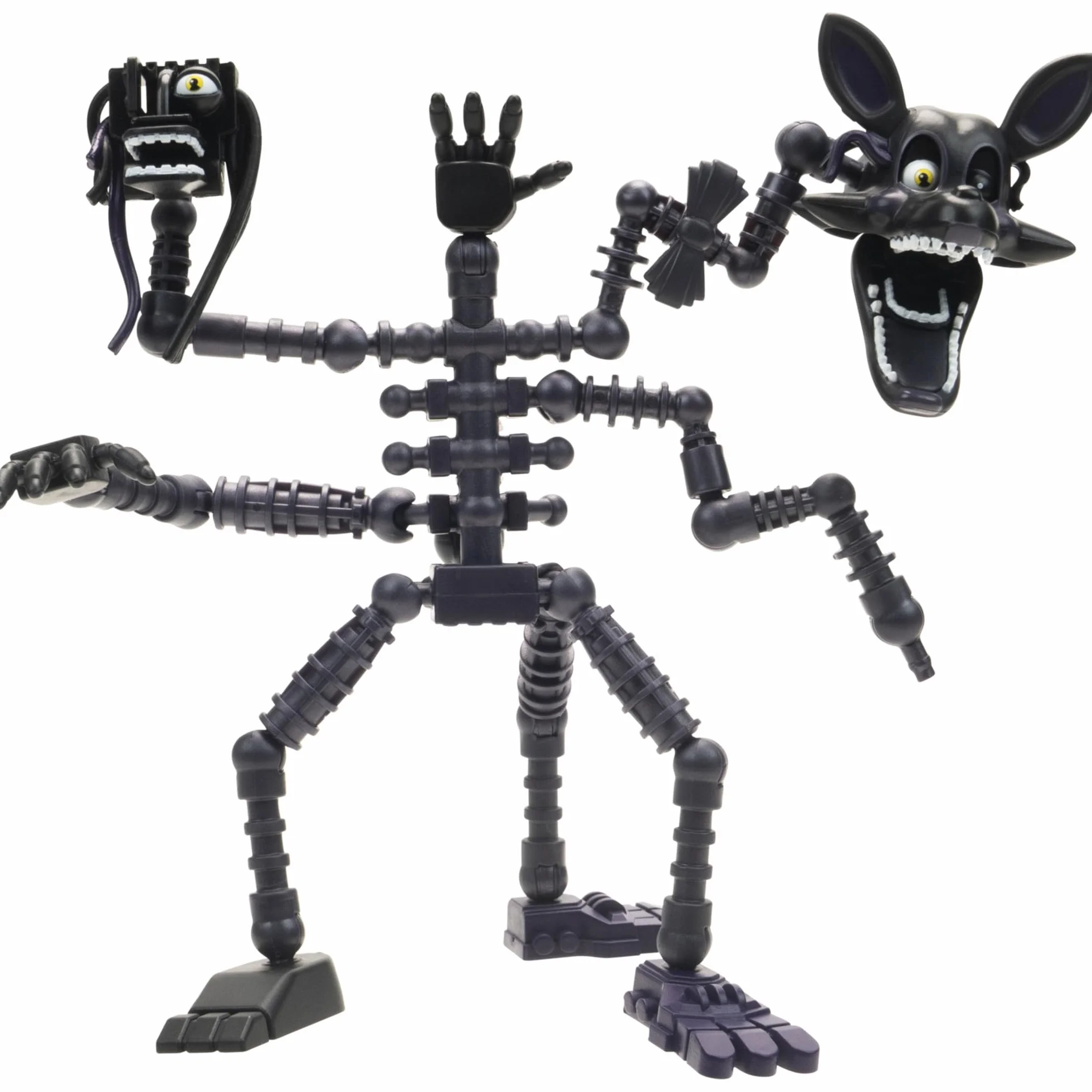 Five Nights at Freddy'S Endo-Series - Figura de coleccionista Endo-1 de 6 Pulgadas con Piezas Intercambiables de Mangle y Shadow Mangle