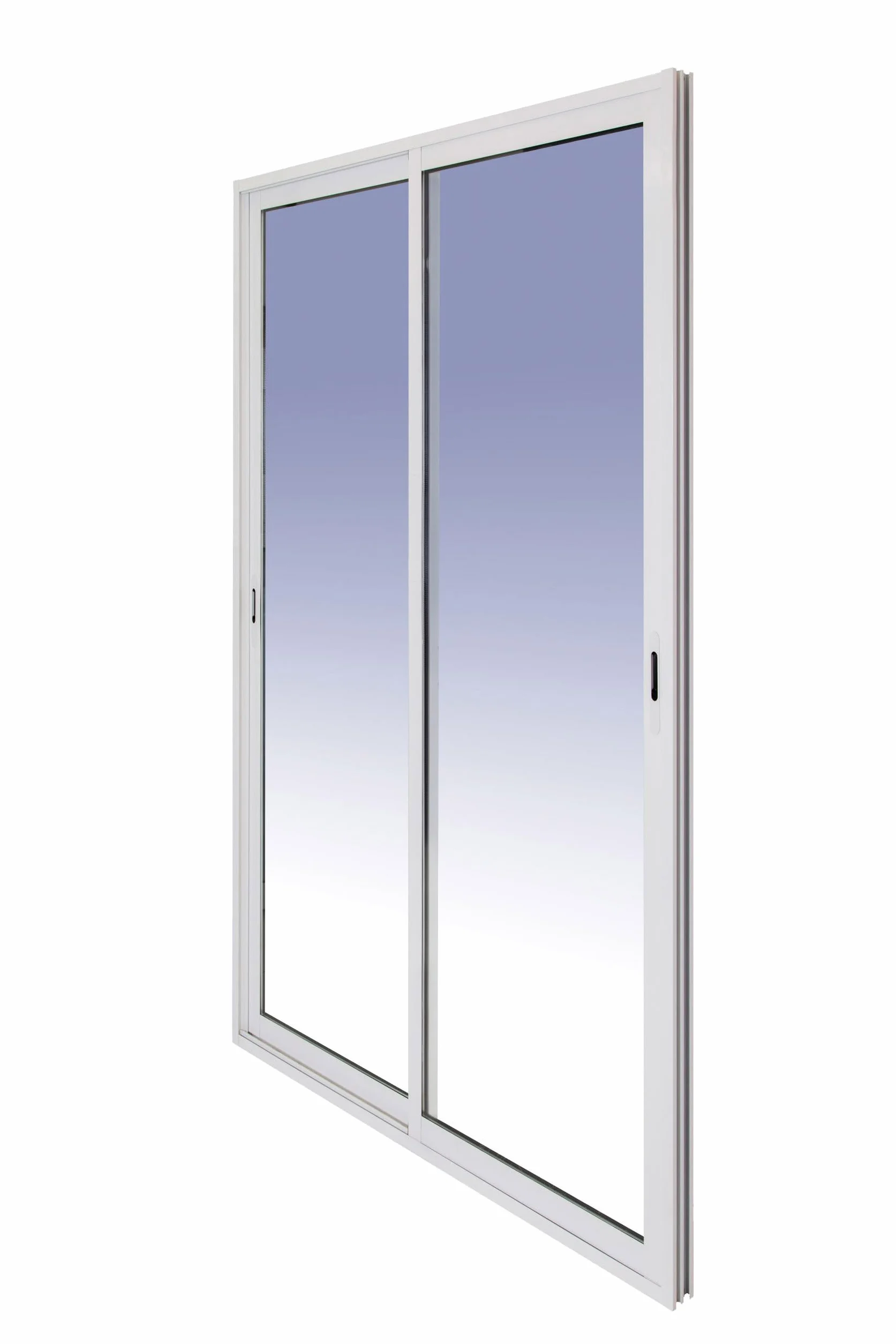 Ventanastock Puerta Balconera Aluminio 1200x2000 Corredera 2 hojas y marco preparado en kit