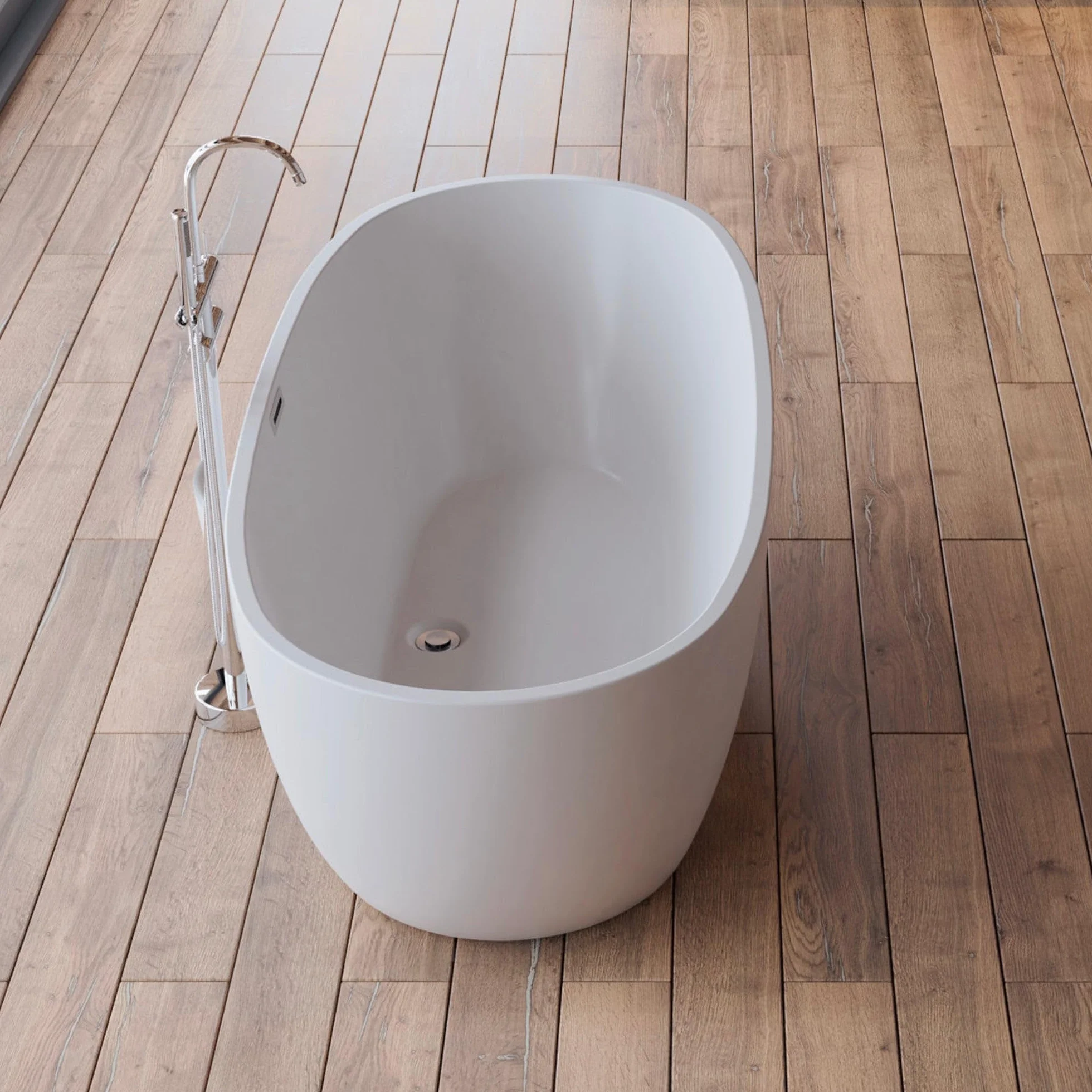 SPALINA Samba - Bañera exenta Oval L. 170 x l. 79 cm
