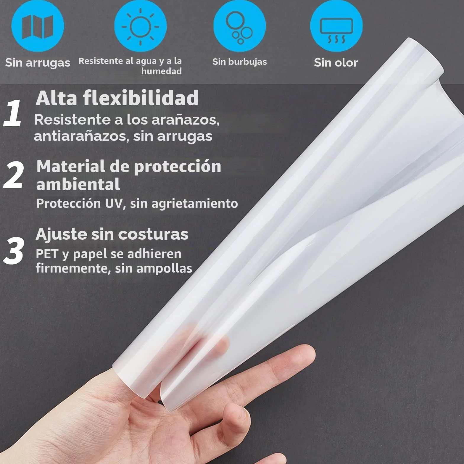 NBEADS 150 bolsas de laminación térmica, 100 micras, 5 tamaños, 0.07-0.12mm