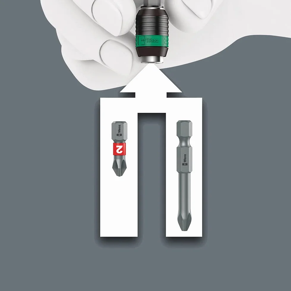 Wera Kraftform Kompakt Pistol RA-R 2, 13 piezas