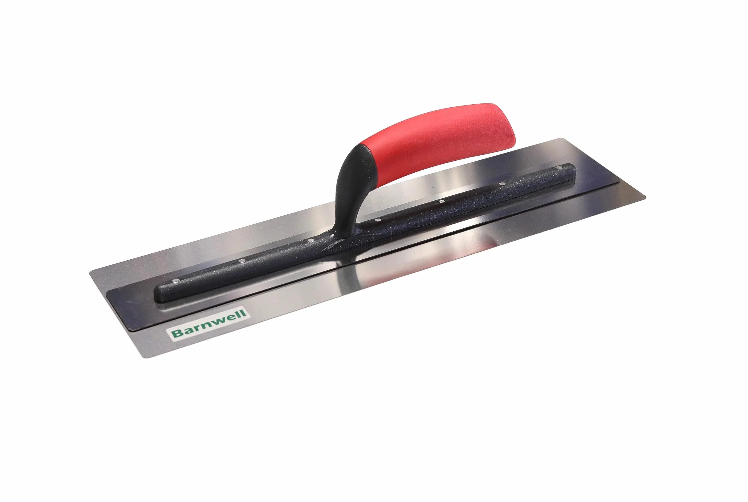 Barnwell PlasterFlex - Paleta para enlucido con mango de goma, metal fino, flexible, acero inoxidable (28 cm)