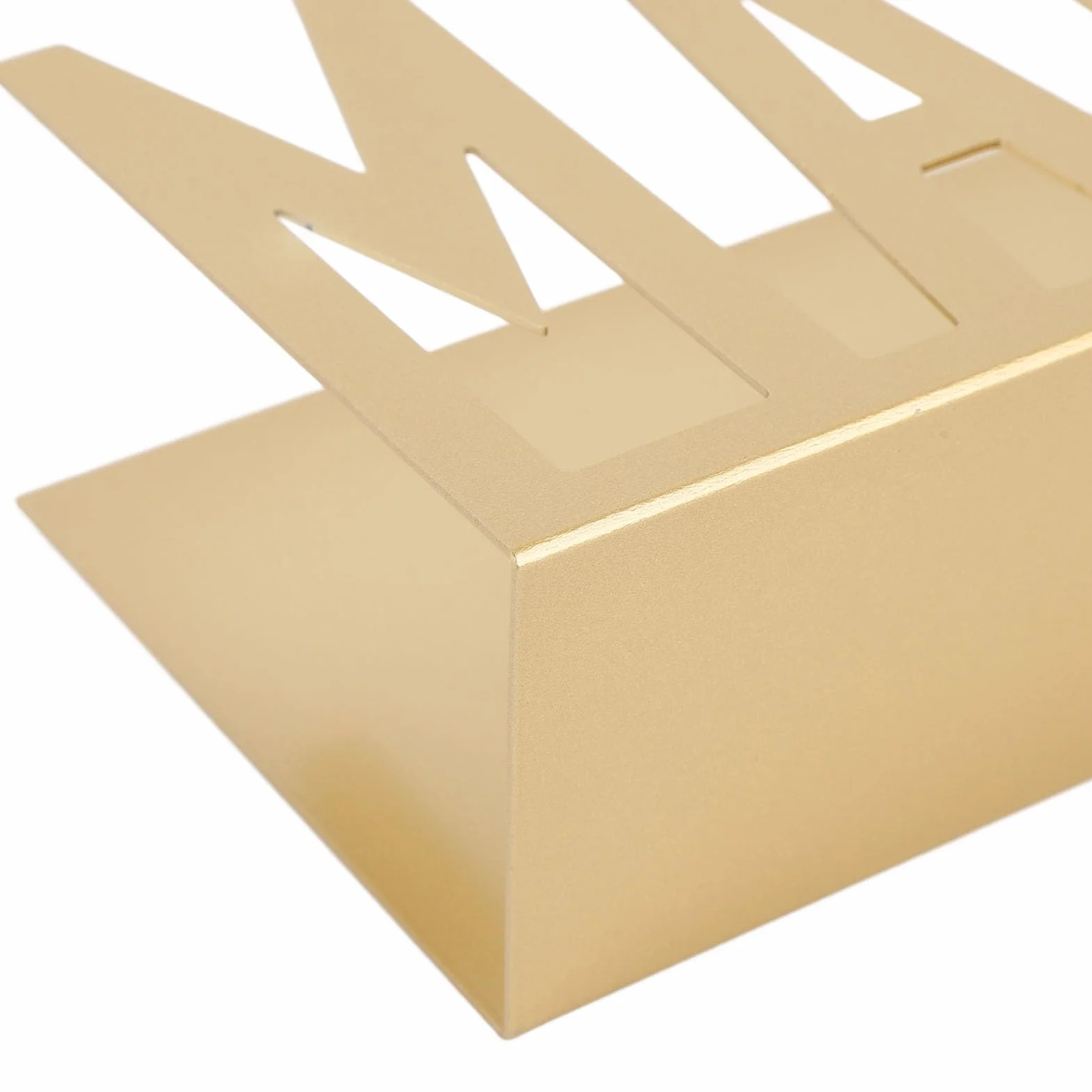 Soporte Organizador de Correo de Metal para Escritorio, Estante de Diseño Hueco para Facturas y Papeles