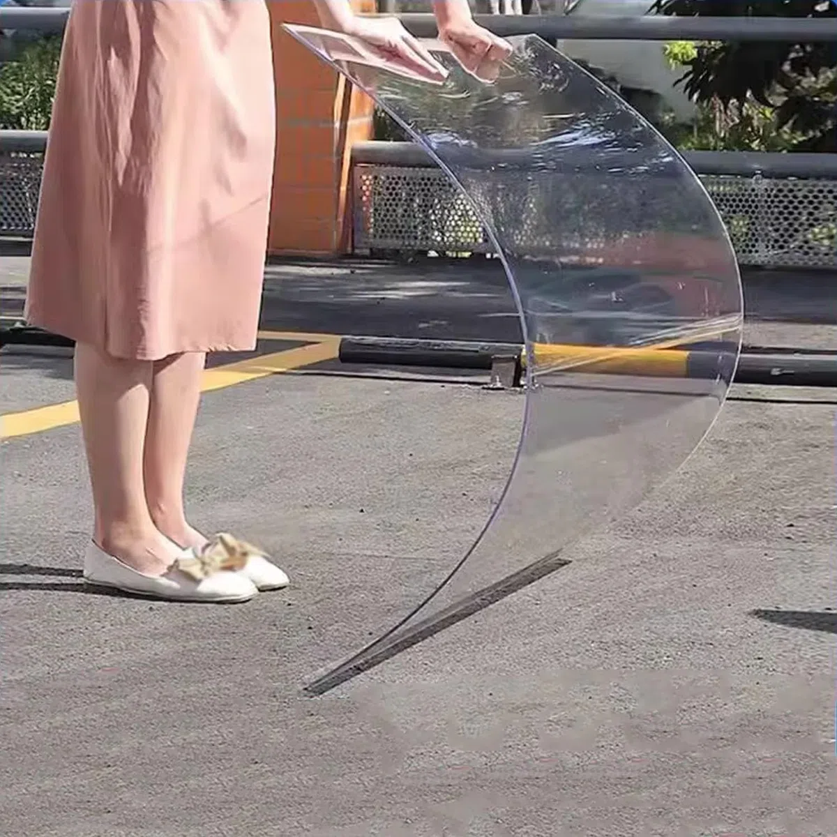 Lámina de policarbonato Transparente, Resistente a la Intemperie y a los Rayos UV, Ideal para invernaderos, Cubiertas, Soportes para Plantas, techos, Ventanas, Puertas y toldos, tamaño Perso