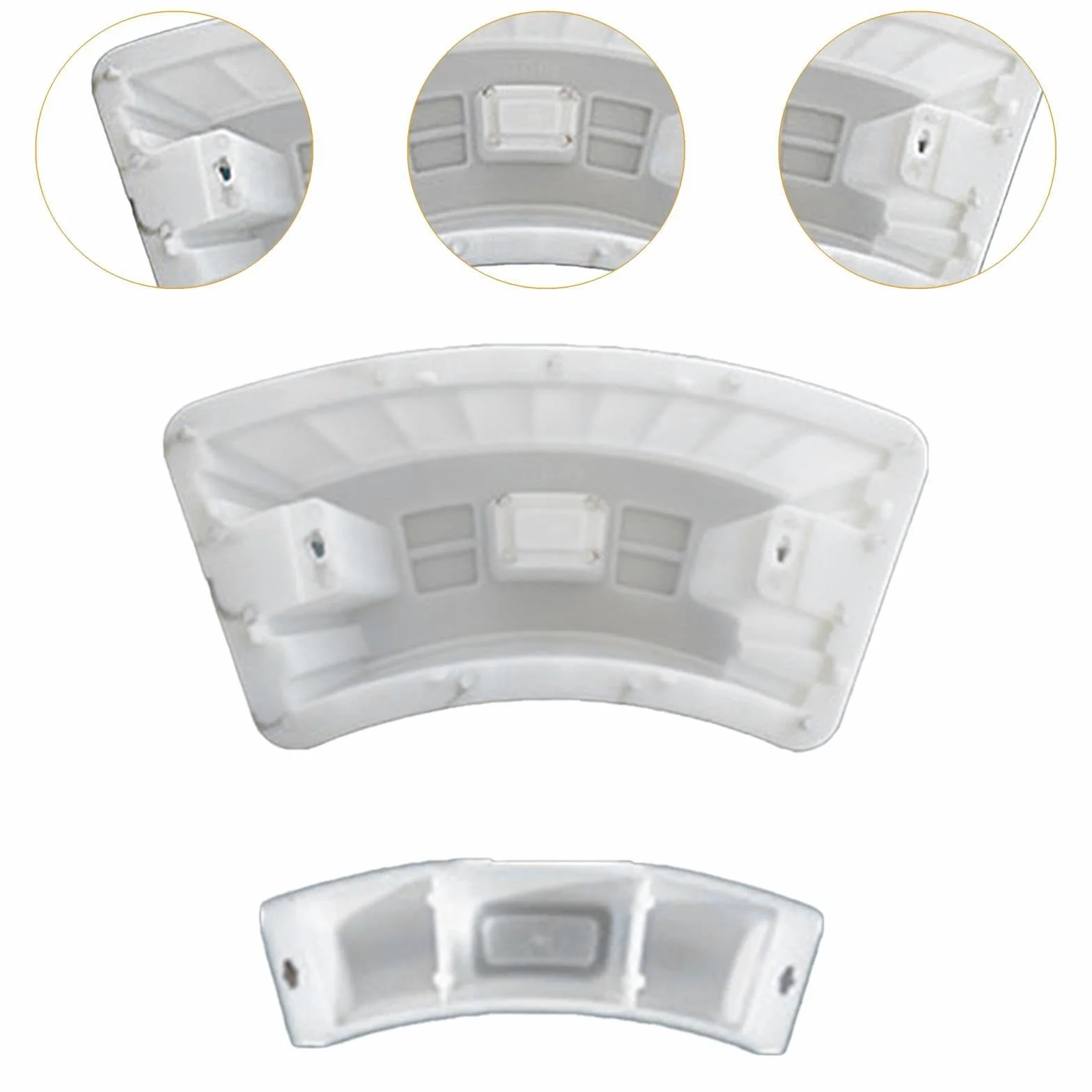 Modelo de Pared Circular para Pozo con Molde de Hormigón Y Diseño Eficiente para Construcción de Sistemas de Alcantarillado Y Áreas Exterior, Diámetro interior 80cm