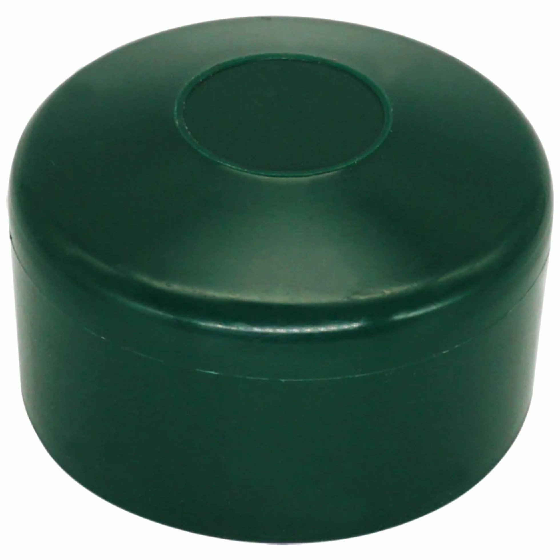 SKIR'CO (20 piezas) Tapas de postes de valla, tapas redondas de plástico verde de 60 mm para postes de valla redondos, cubiertas de postes de valla, verde musgo RAL 6005