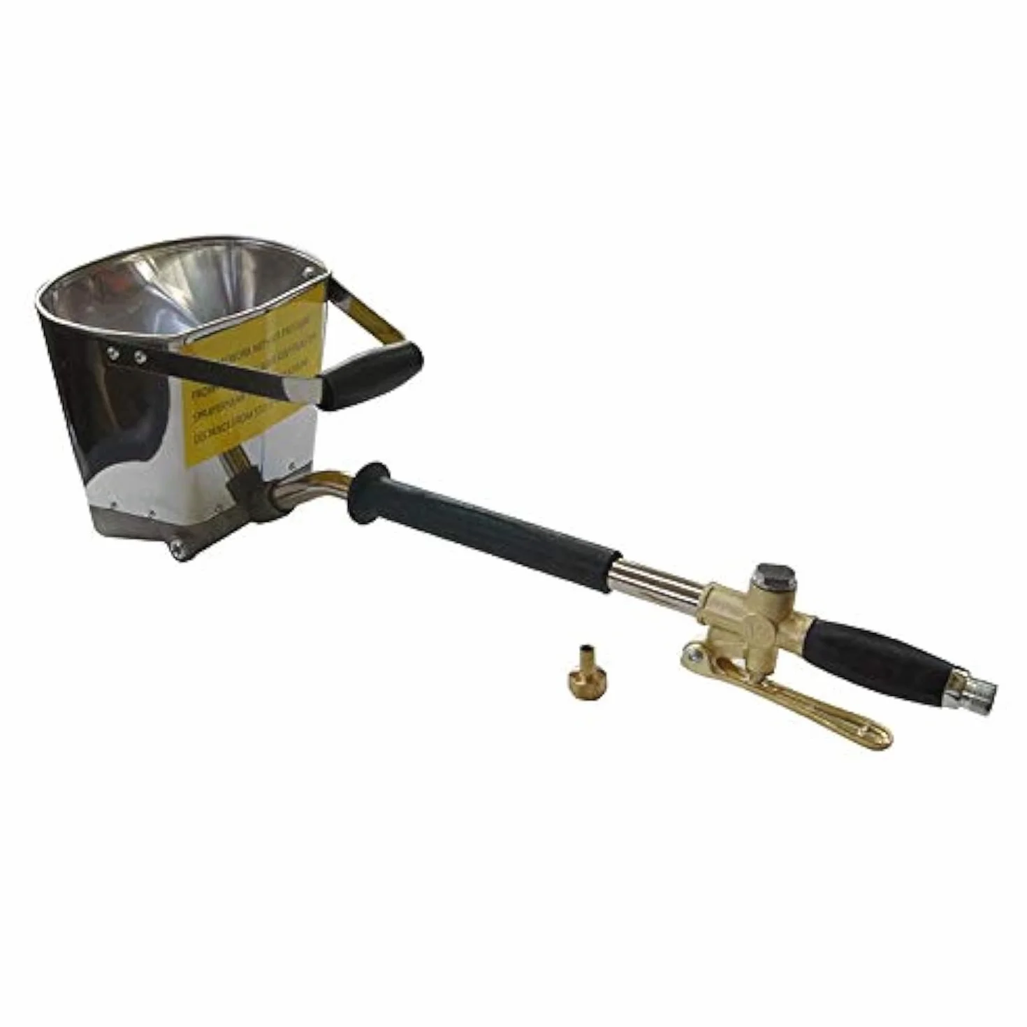 ORAZIO Pistola Pulverizadora de Mortero de Cemento, 4 Jet Tolva de Estuco de Pared Pulverizador, Pistola de Yeso de Pulverización de Hormigón Tolva de Aire Automática, para Paredes de Pintura