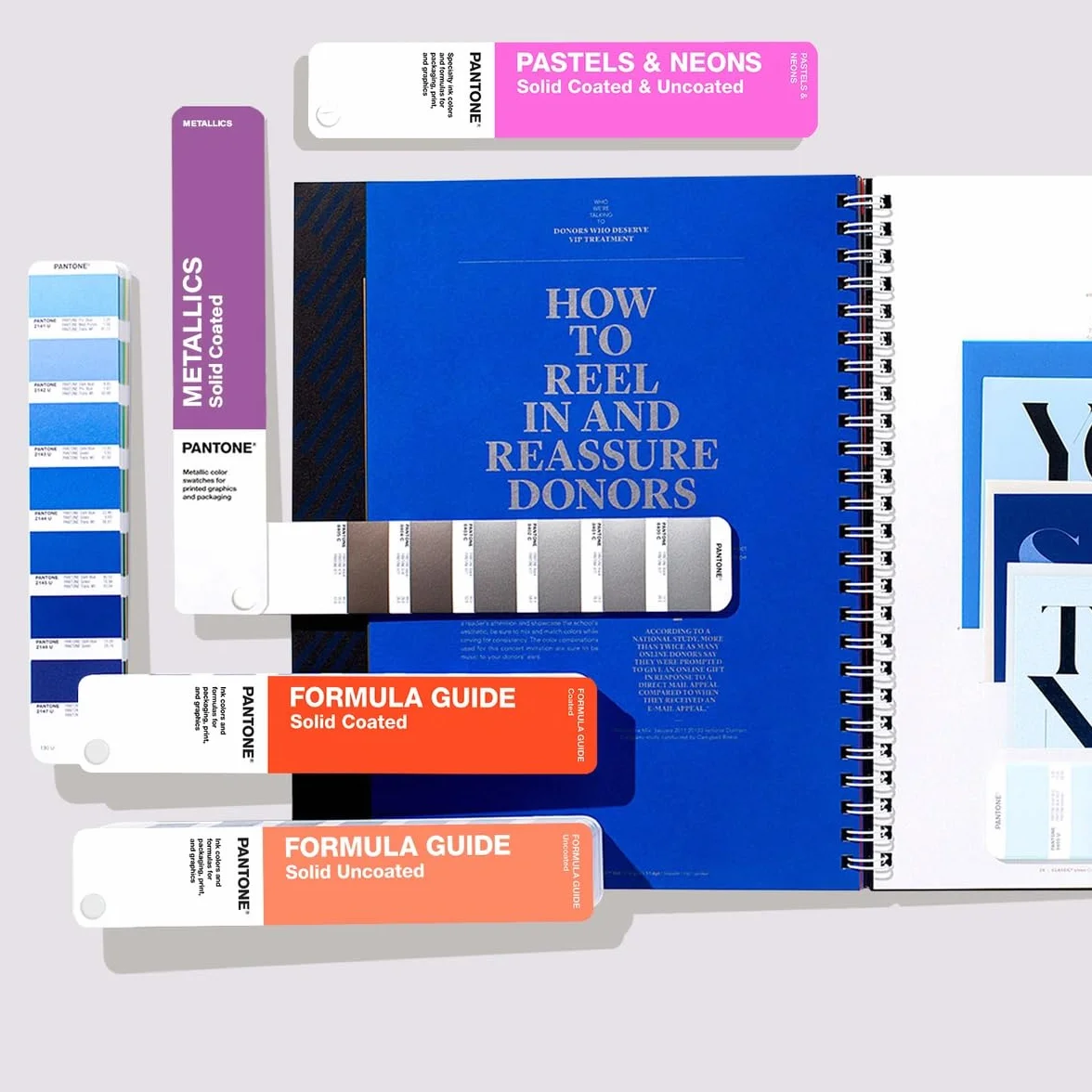 Pantone GP1605B - Juego de guías sólidas, multicolor