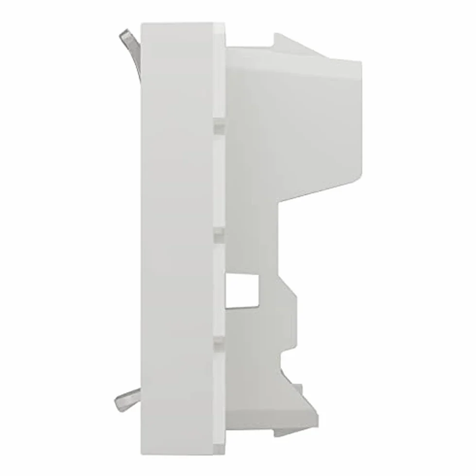 Schneider Electric NU946118 Caratula RJ45 2 módulos Keystone Polar