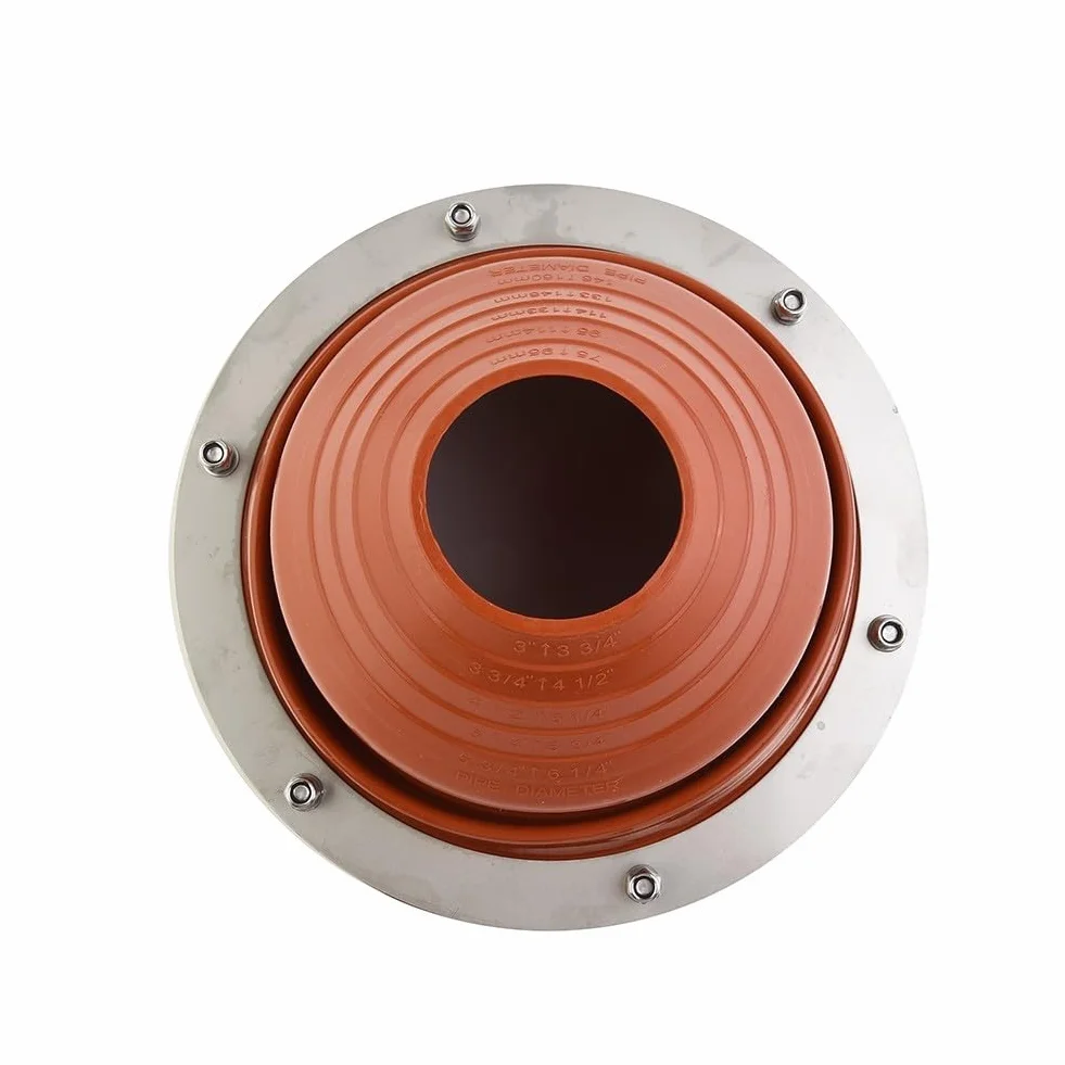 Zilimontt Kit intermitente de tienda de campaña grande, kit intermitente de chimenea para estufa de leña, kit de intermitencia de tienda de campaña, kit de estufa de tienda de campaña, tubo de