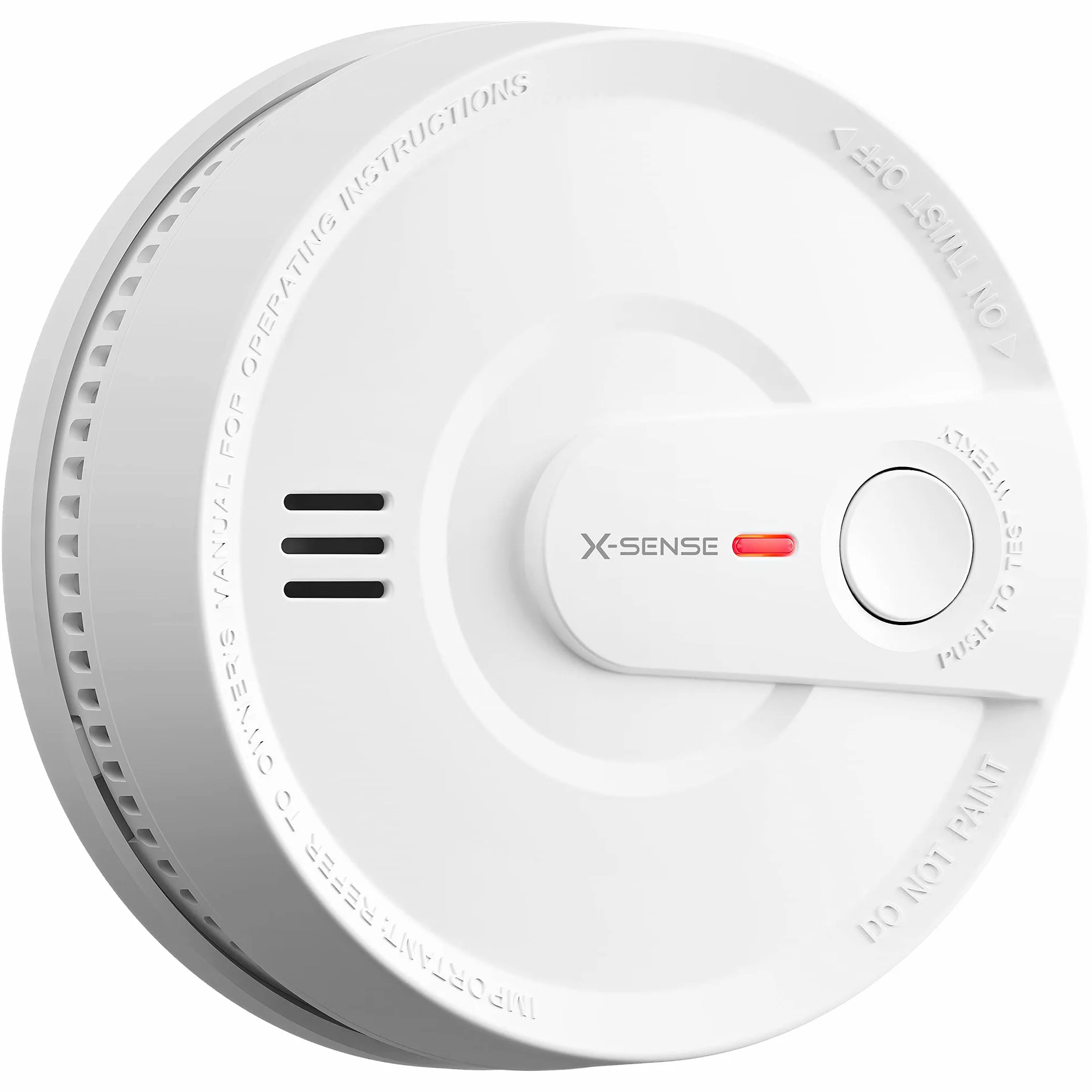 X-Sense Detector de Humo de Batería de 10 Años, Alarma de Incendio Certificada CE, TÜV y EN14604, SD20, 1 Pieza