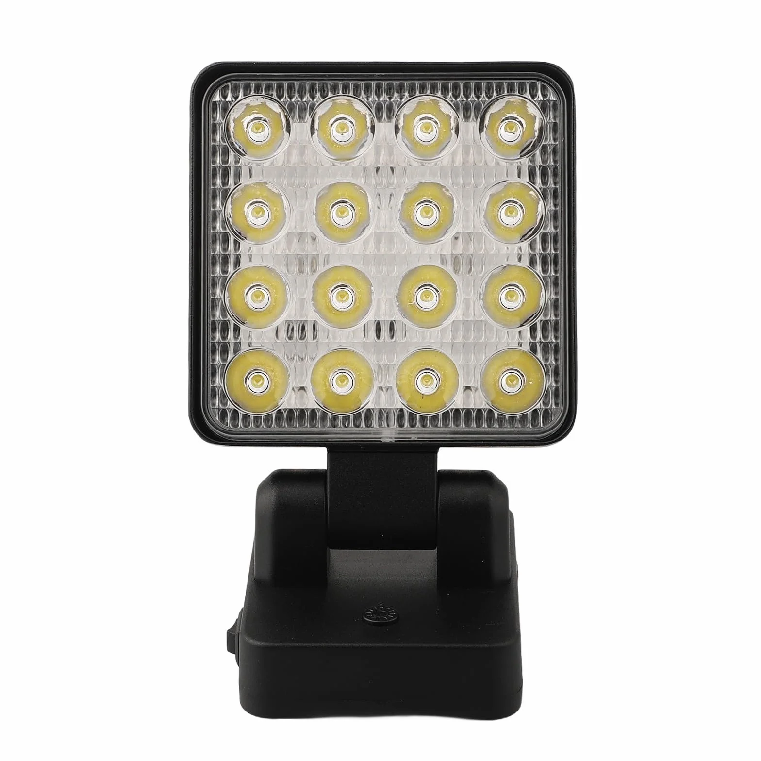 Gdfnmogo Luz de trabajo LED inalámbrica compatible con batería Metabo de 18 V BS18 LT SB18 LT SSD18 LT SSW18 LT2, 1200-1500LM 16 LED linterna portátil con inclinación de 90°
