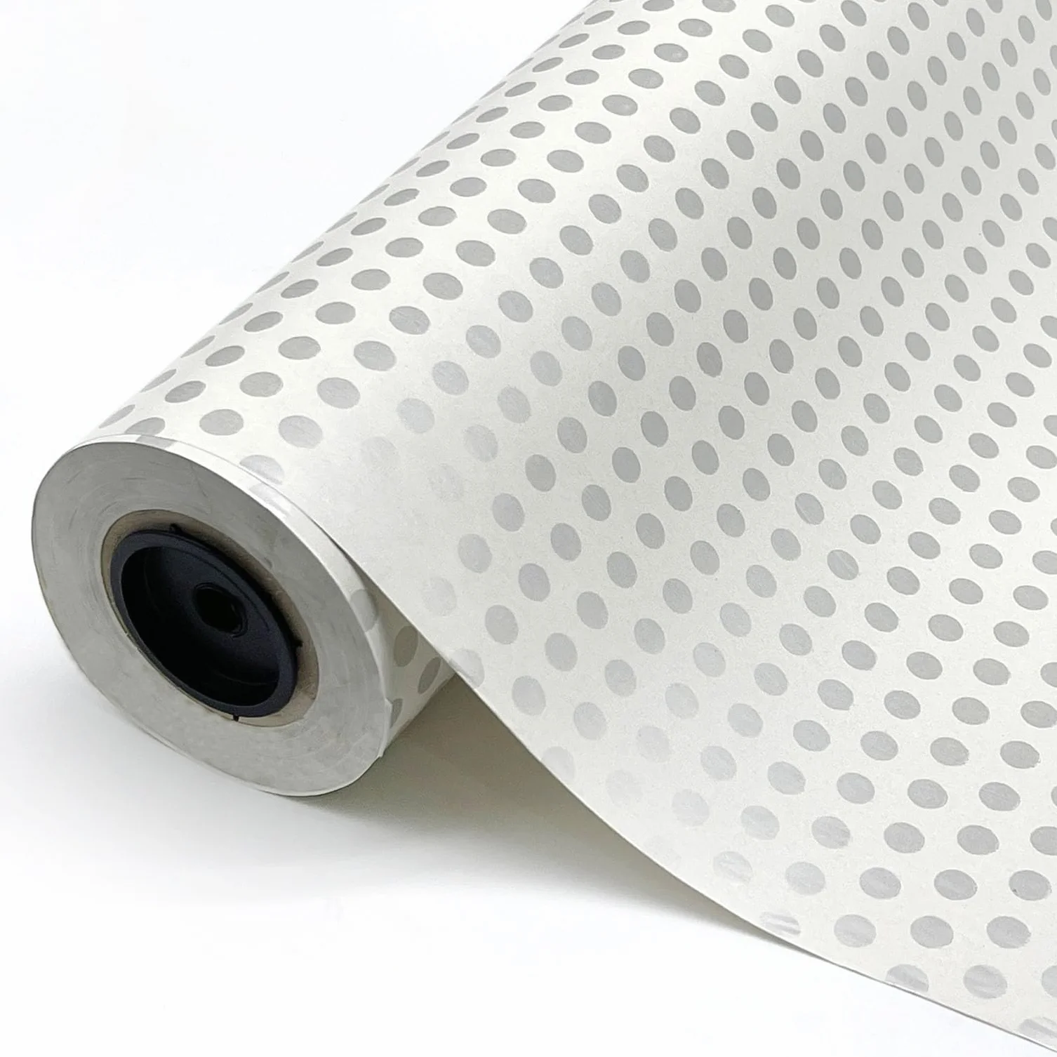 Papel de regalo en bobina 70 cm 100M Lunar plata
