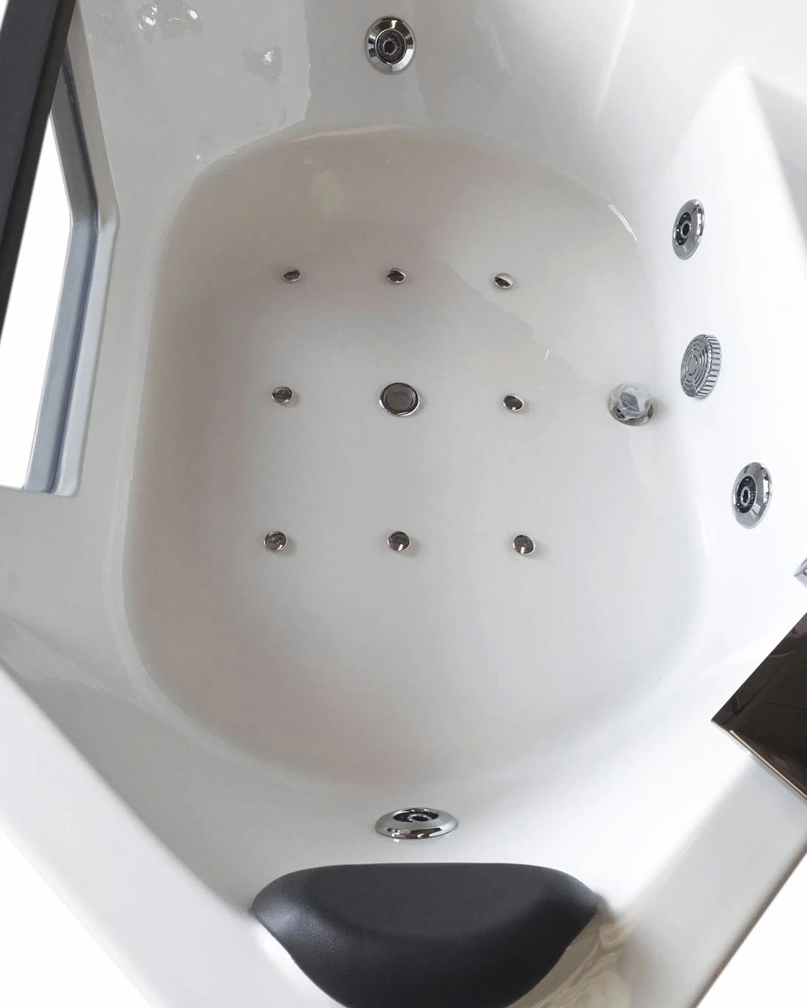 Bañera hidromasaje 150x150 Bañera de Esquina SPA hidromasaje SPA Ibiza para 2 Nueva 150 x 150!