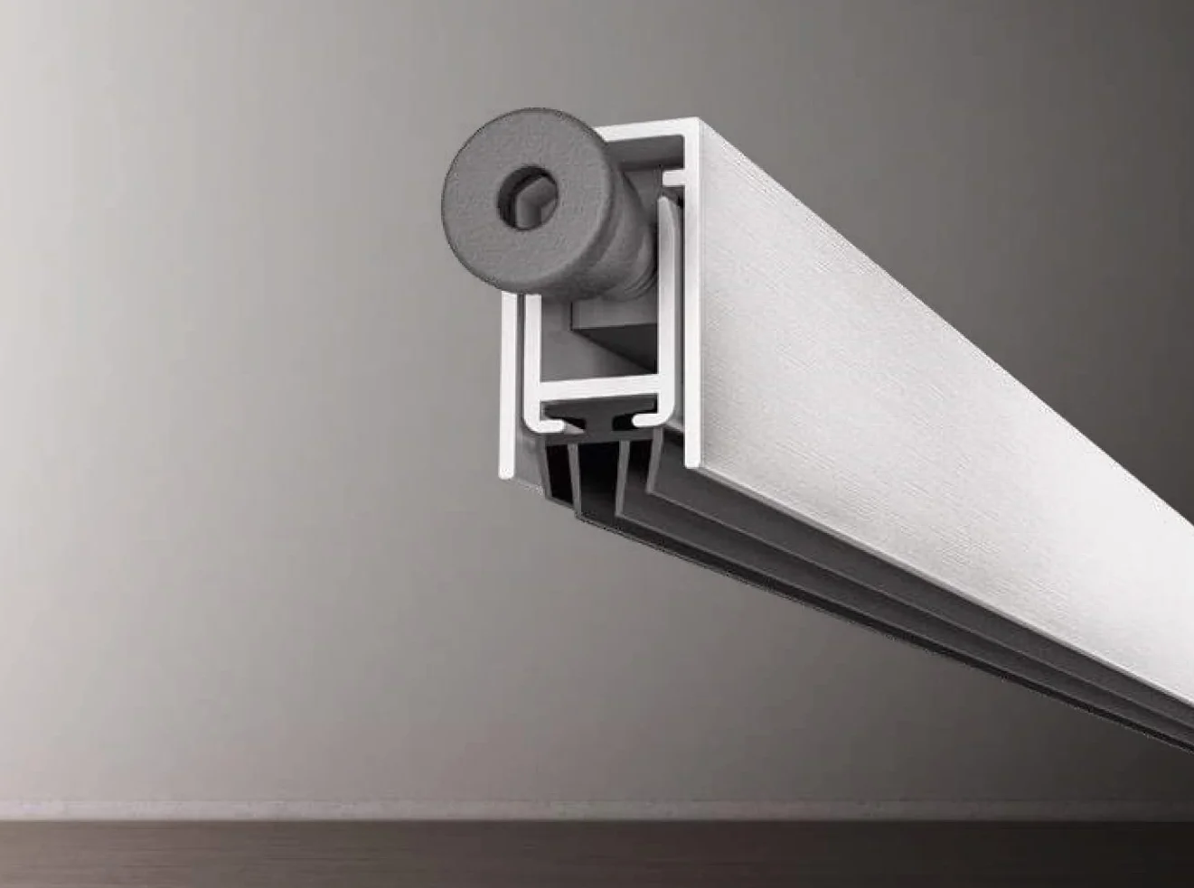 Umbral de burlete automotriz Junta automática de guillotina para puerta, longitud 830 mm acortable