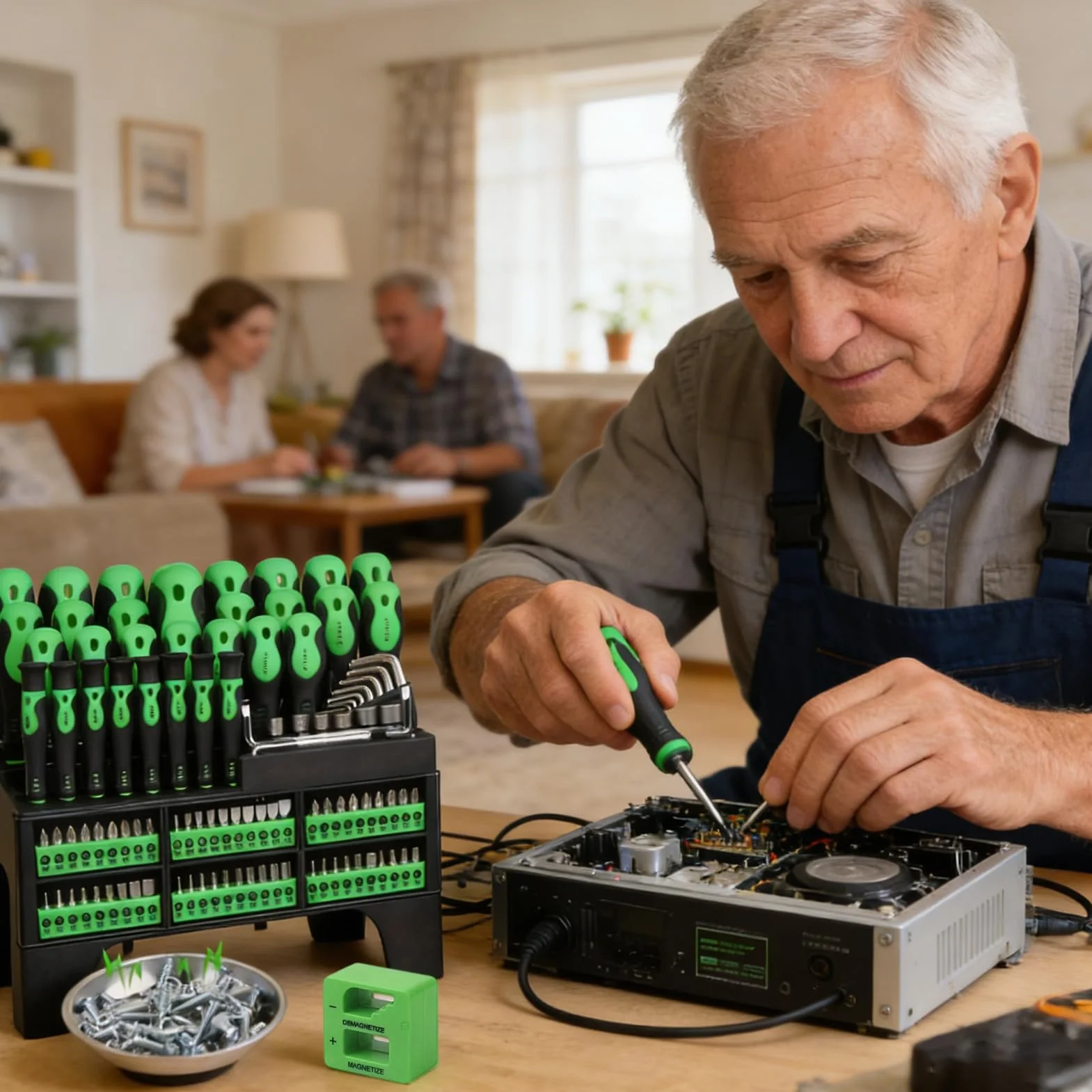 Juego De Destornilladores Punta Magnética Para Reparación Electrónica Y | Kit De Destornilladores De Precisión Con Estuche Para Electrónica, Ordenador, Relojes, Gafas, Mantenimiento D