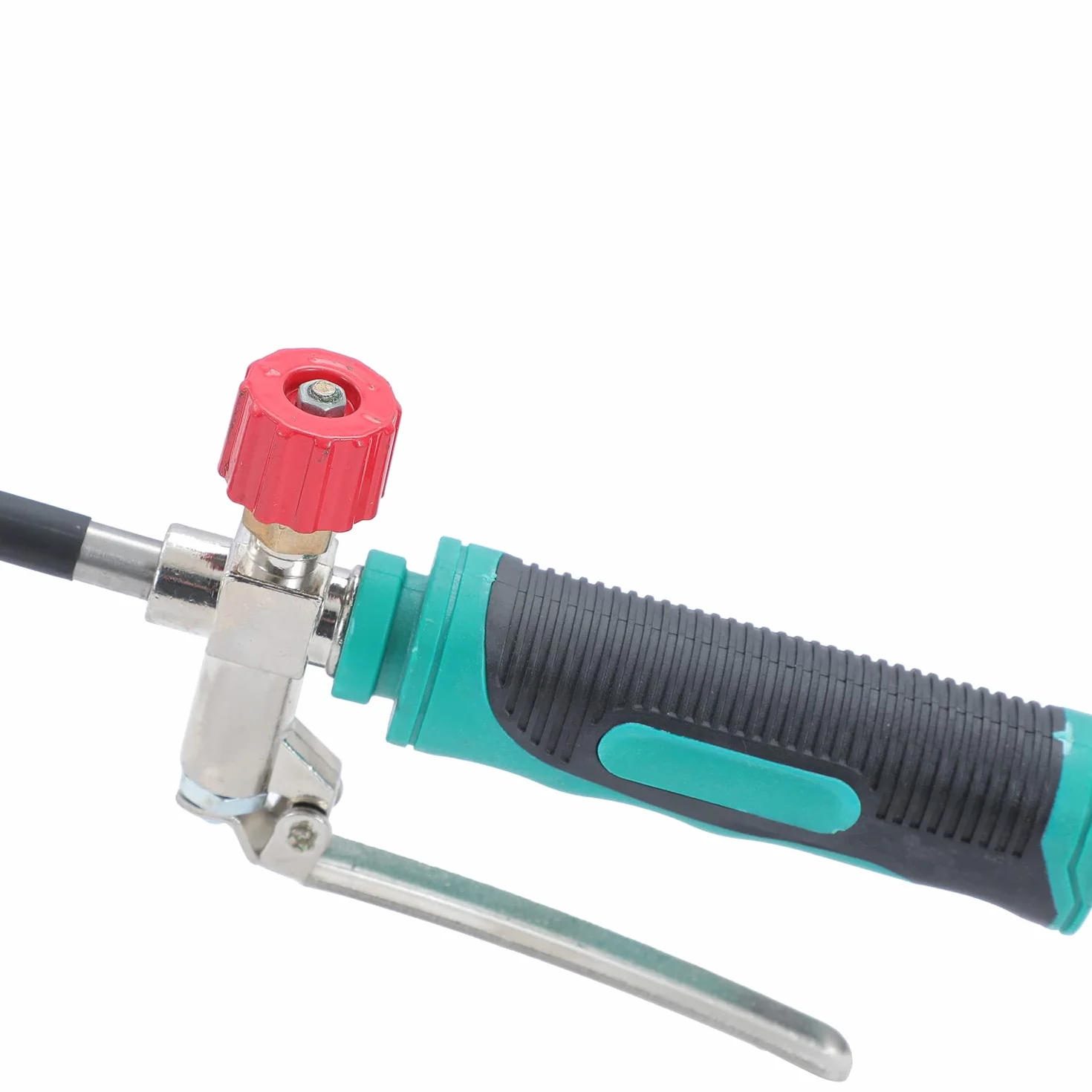 KATSU 324160 - Antorcha de gas, quemador de malas hierbas, encendedor electrónico, lanzallamas, soplete, sellado, fundición, calefacción, soldadura, soplete, multiusos, 570 mm de largo