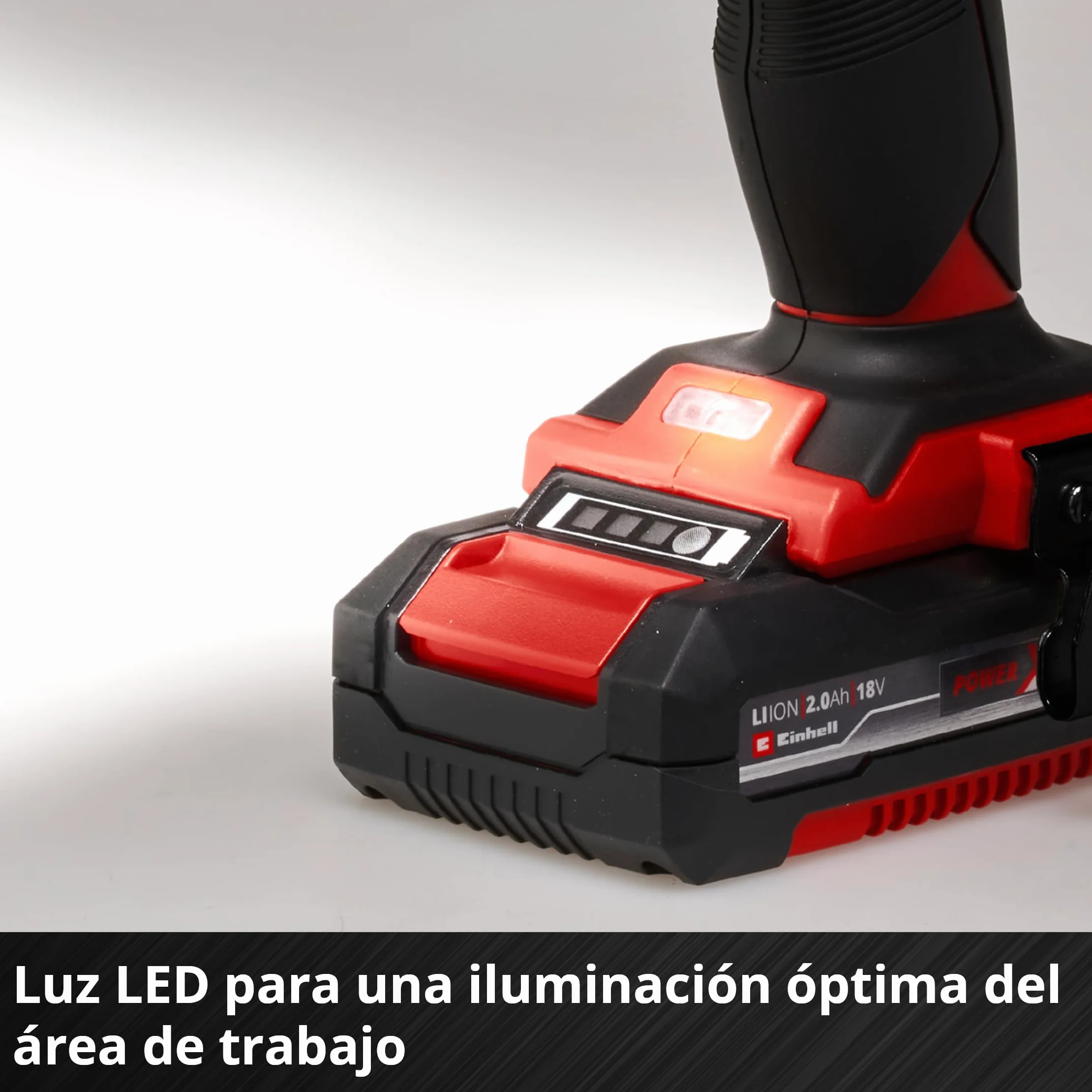 Einhell Taladro percutor sin cable TE-CD 18/48 Li-i (2x2,0 Ah) Power X-Change (iones de litio, incluye función de taladro de percusión, incluye 2 baterías de 2,0 Ah PXC, cargador y maletín)