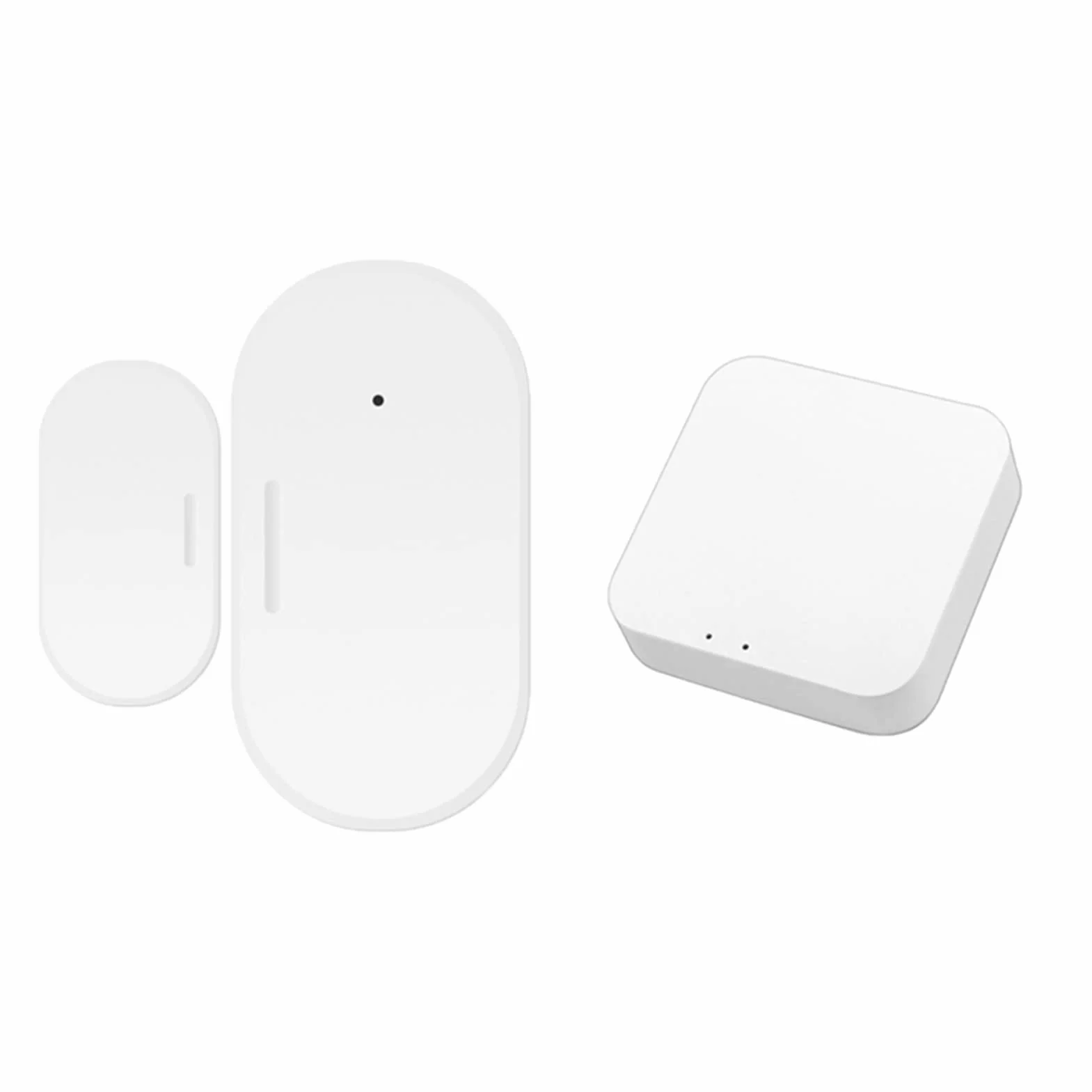 Puerta ventana puerta sensor inteligente casa magnético garaje ventana puerta sensor sensor alarma abierto/cerrado detector (color: set 01)
