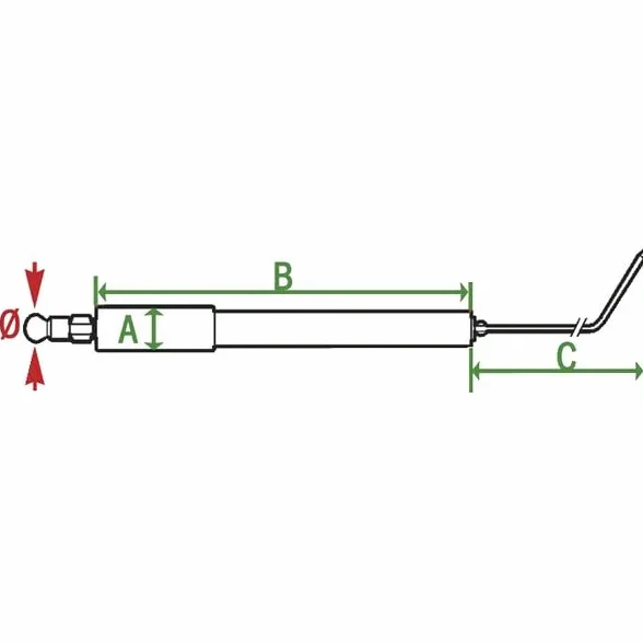 Franco belge - 2 Electrodos encendido STELLA11 - : 124331