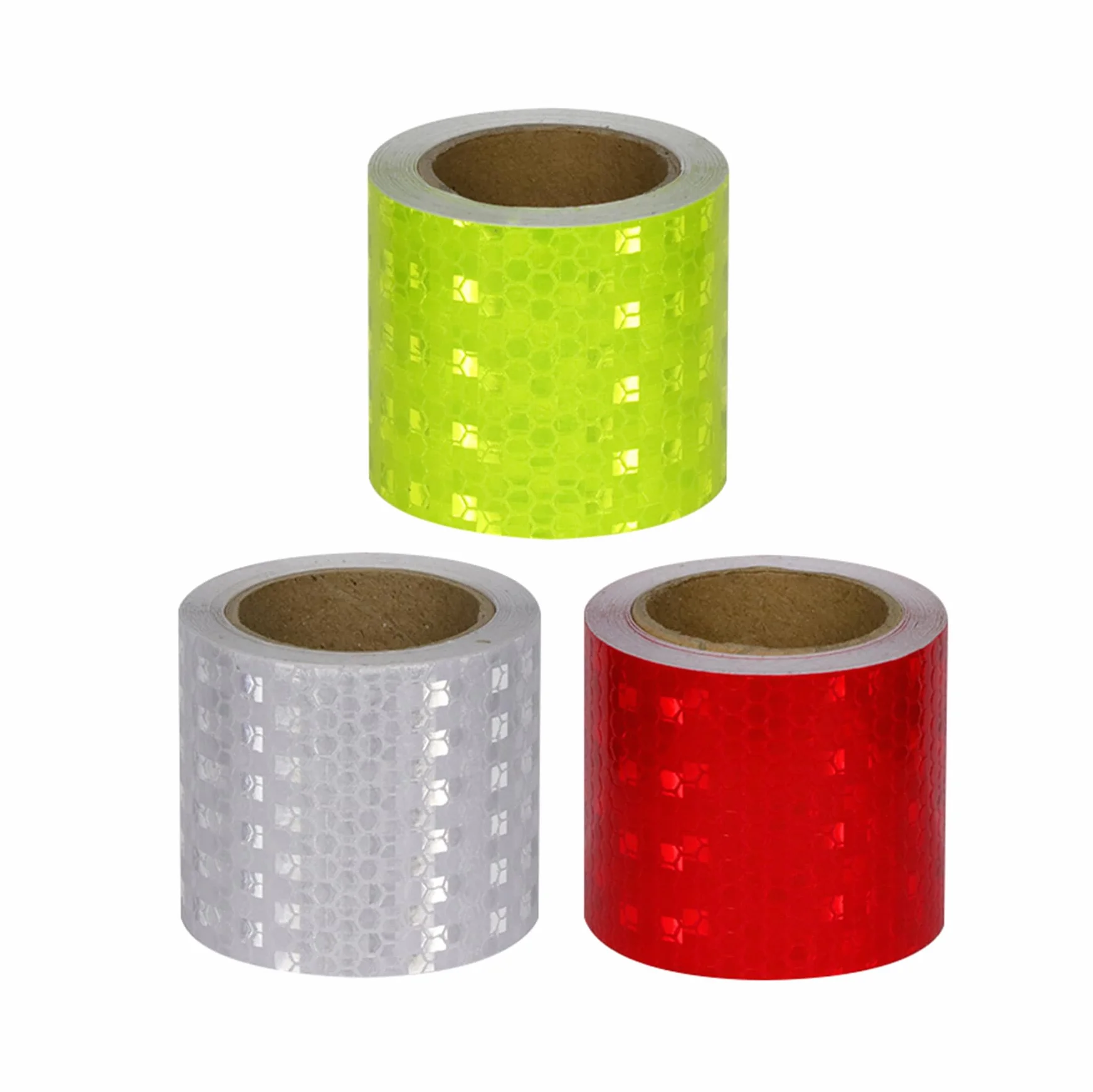 Cinta Reflectante de Seguridad, 3 Rollos de 5 cm x 3 Metros, Impermeable, Adhesiva, for Exteriores, Ropa