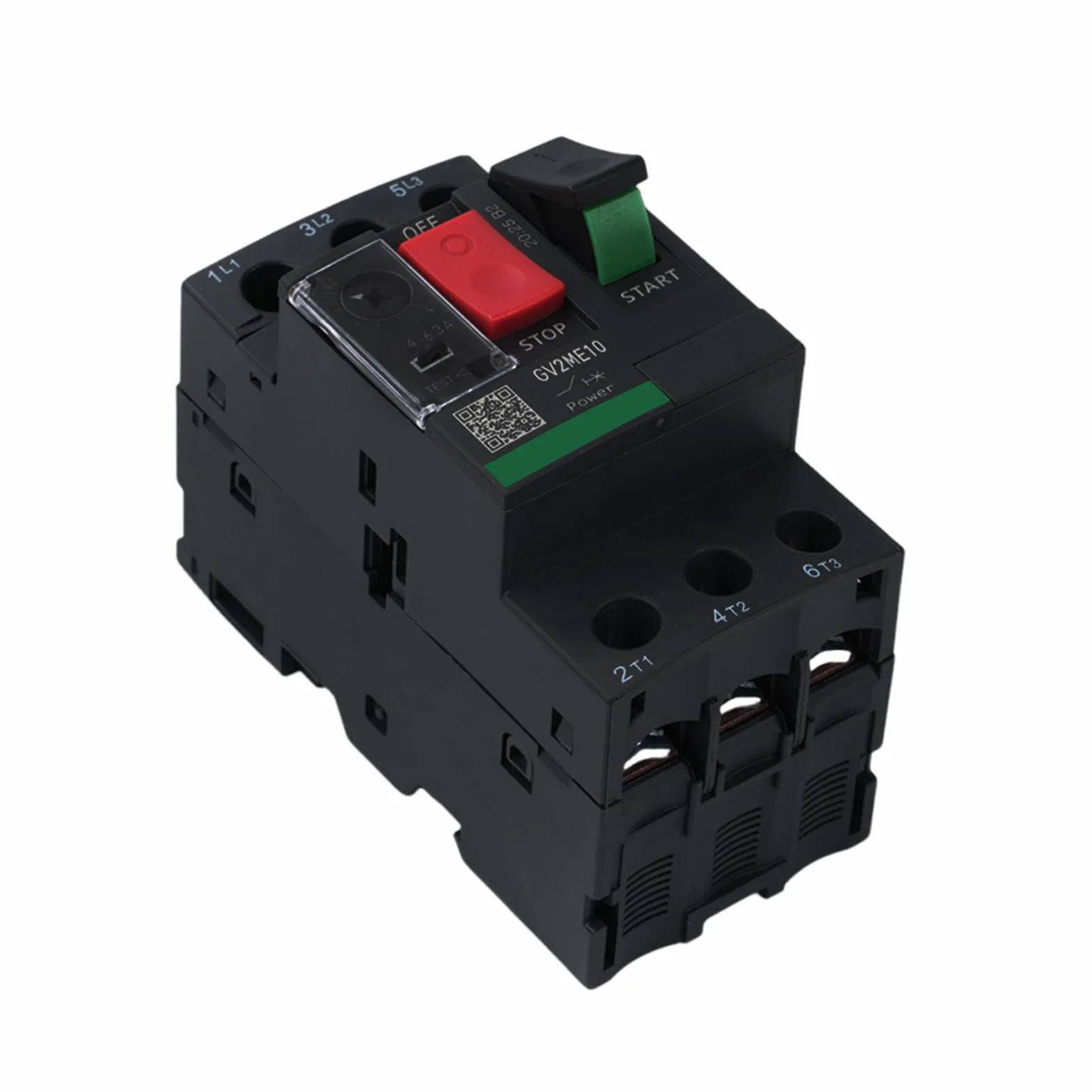 Guarda Motor Monofásico, GV2ME10 Disyuntor Magnetotérmico, 4-6,3 A 690 V AC Interruptor de Protección del Motor, Conexión Por Tornillo